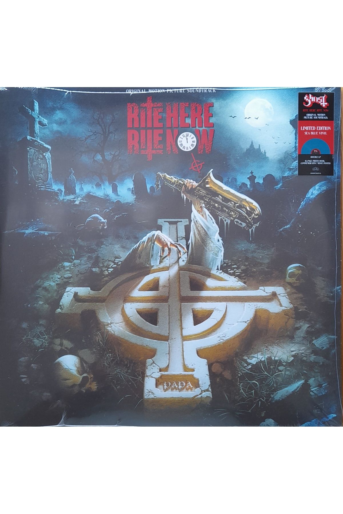 Eskişehir Plak GHOST - Rite Here Rite Now (OST) (LIMITED EDITION SEA BLUE VINYL) 2LP