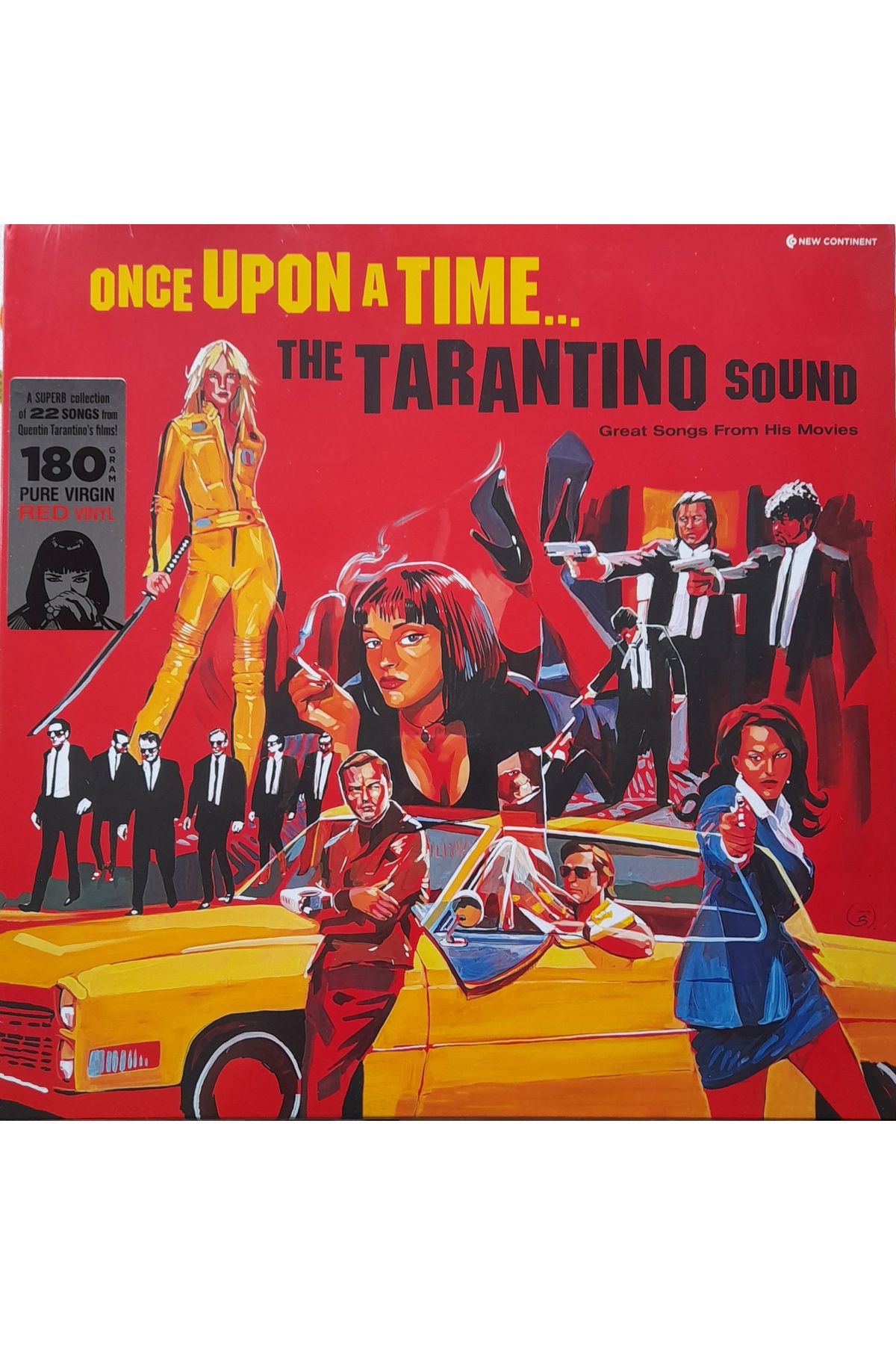 Eskişehir Plak VARIOUS ARTISTS – Once Upon A Time… The Tarantino Sound (RED VINYL)