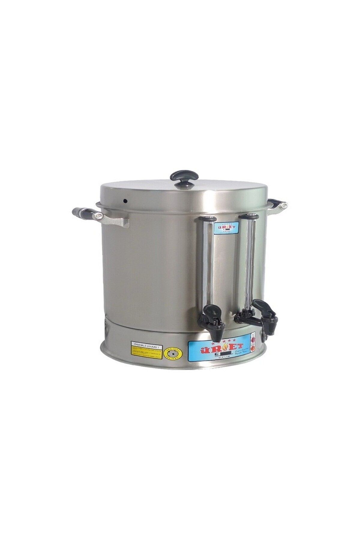 Üret Çelik Elegance Çay Makinası 36 lt 350 Bardaklık Gümüş