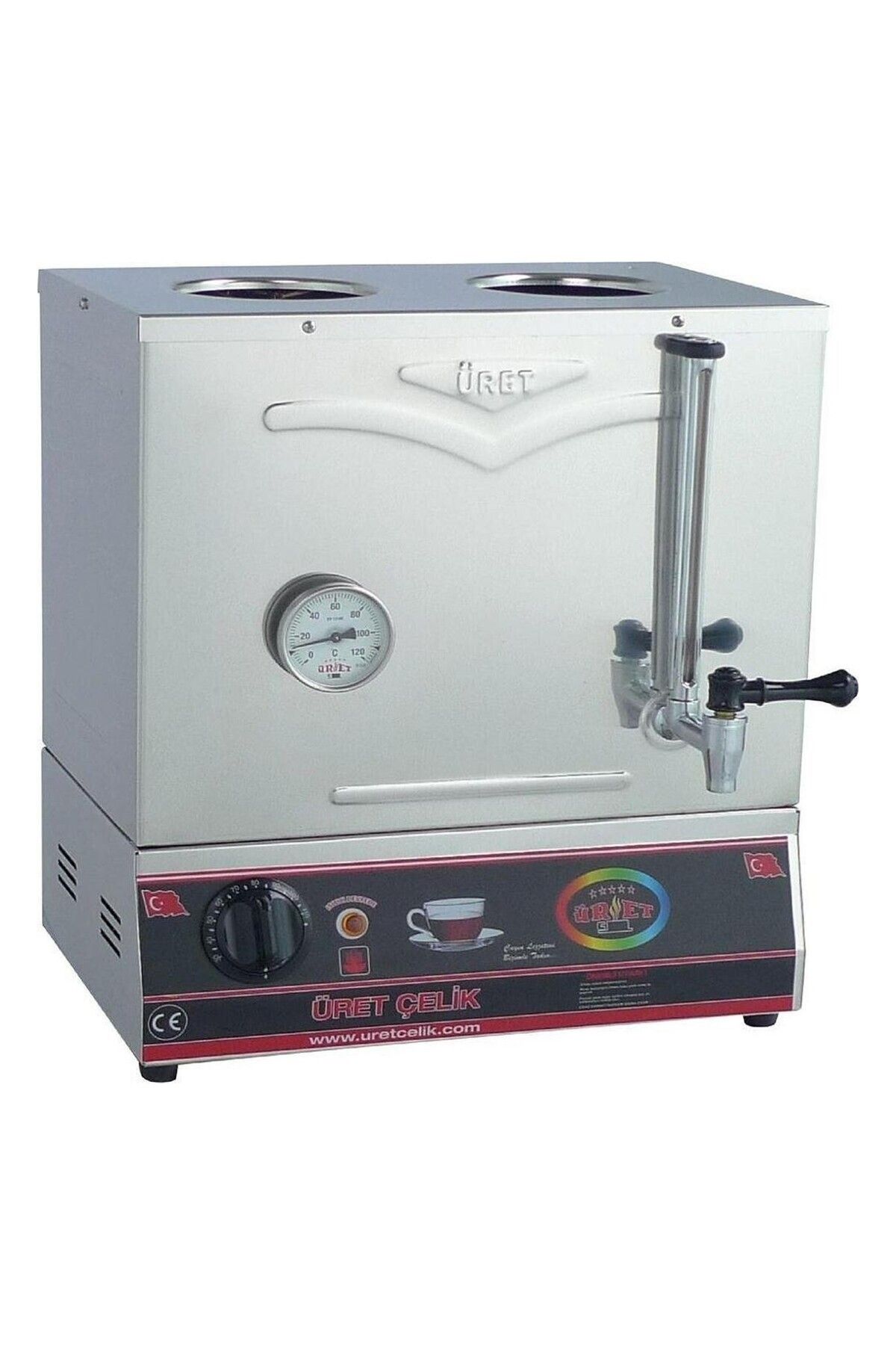 Üret Çelik 40’lık Pleytsiz Kahveci Kazanı - 31 Litre KP 3