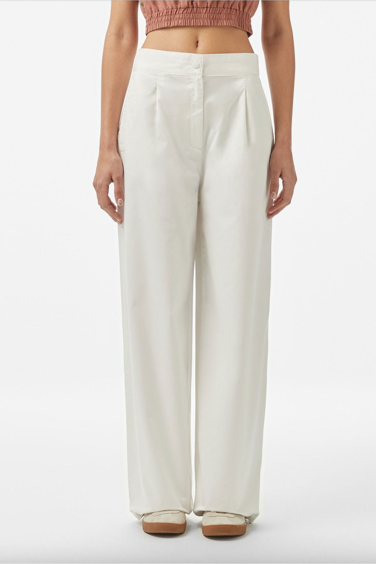 Lacoste High Waist Flared Pants