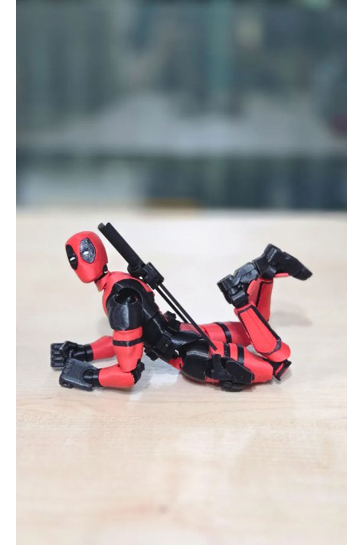 BC3DX Hareketli Deadpool Oyuncak - 3D Baskı