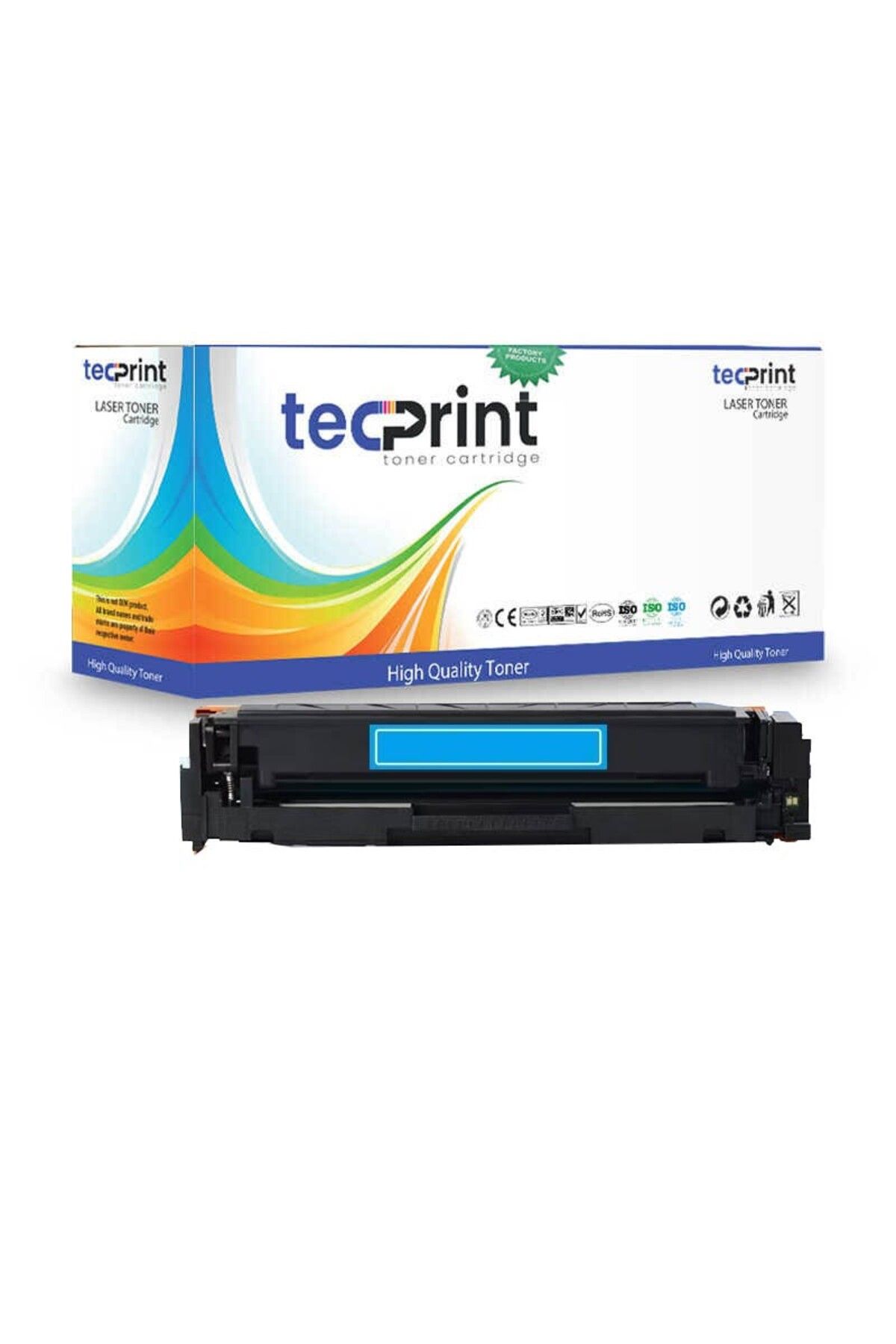 tecprint HP CF511 Çipli Muadil Toneri Mavi Renk (204A) C