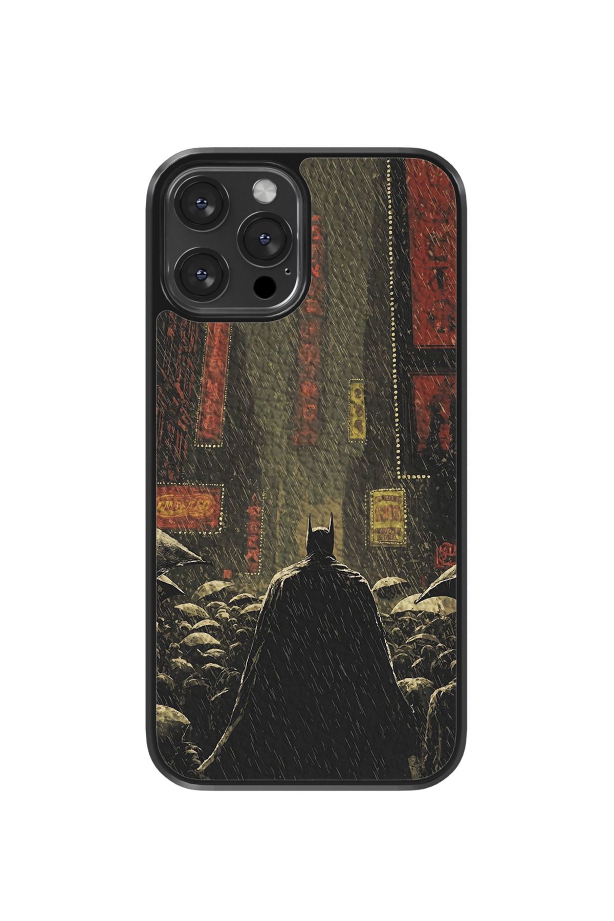 No28studio Batman Deri Telefon Kılıfı