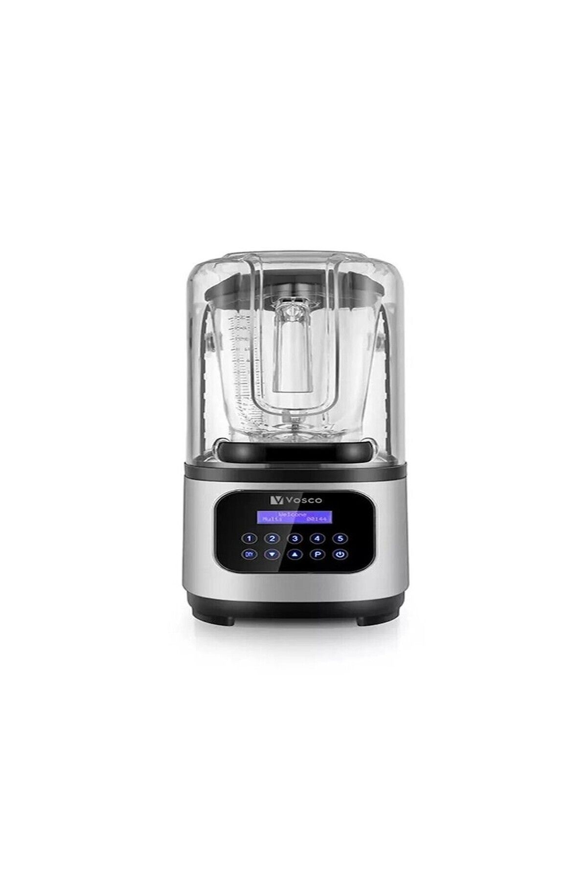 vosco HS-212C Profesyonel Kapaklı Blender Gri