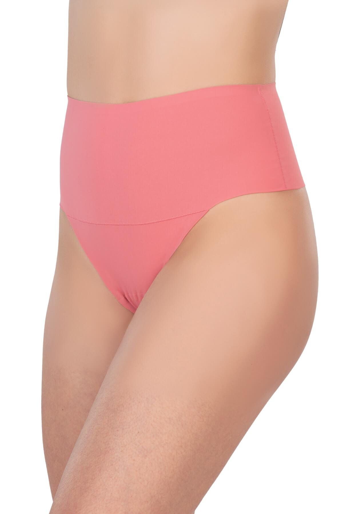 bazaar-turkey all you need GÜL KURUSU MI 2806 Lazer Kesim Yüksek Bel İz Yapmaz String