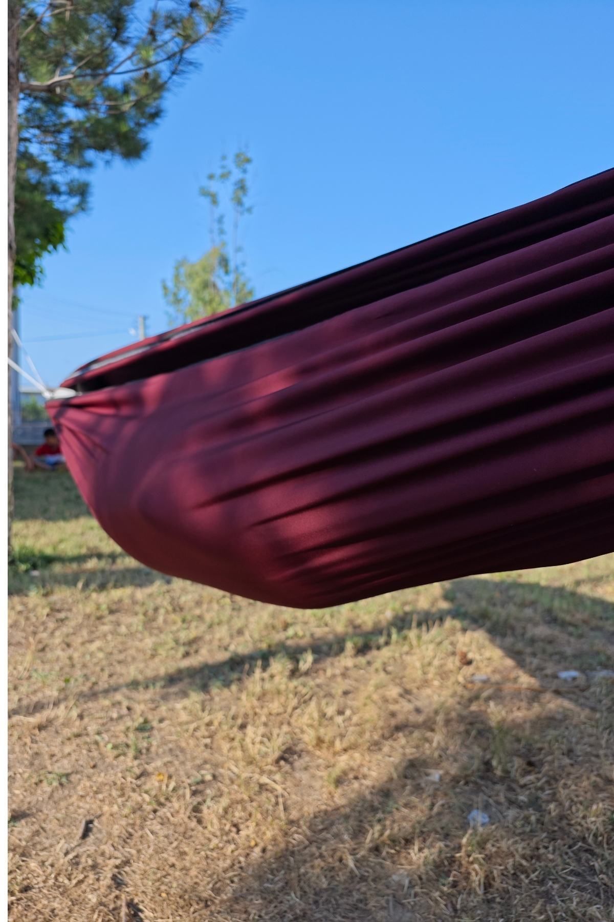Med Online Kamp Piknik Hamağı Outdoor Su İtici Kumaş Katlanabilir Taşınabilir Kılıflı Bahçe Balkon Salıncak