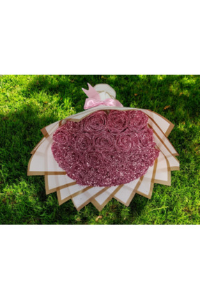 Miel De Secret Dekoratif Saten Kurdele Solmayan Özel Hediye Gül Çiçek isteme ...