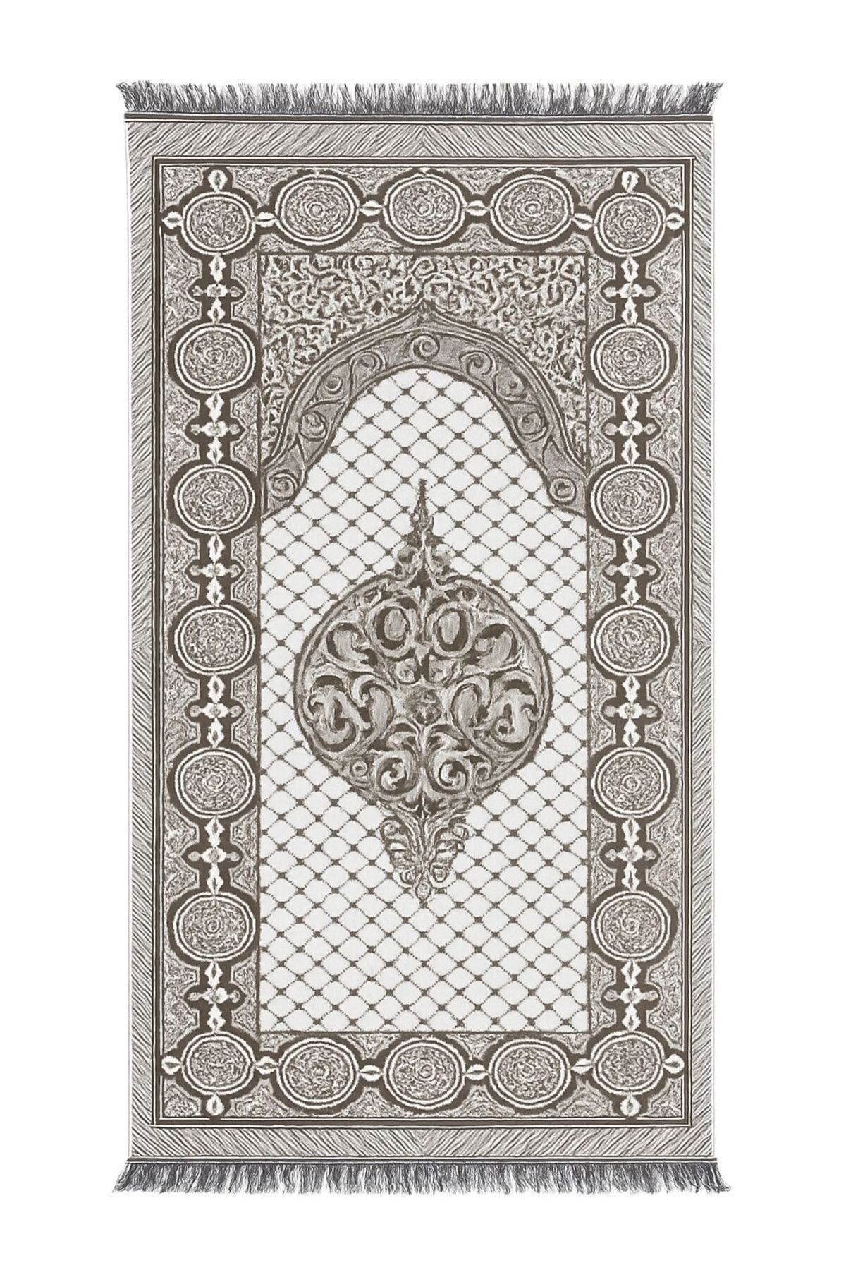Silver 4'lü Namaz Seti - Hediyelik Çeyizlik Mevlütlük