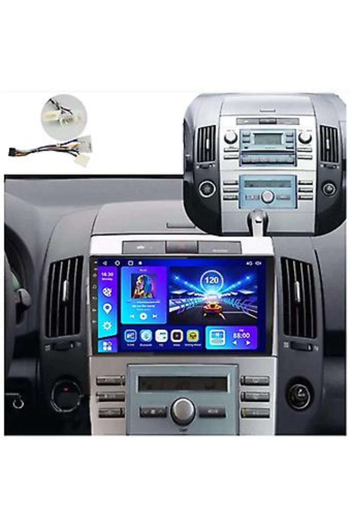 SOUNDCİTY TOYOTA VERSO 2005-2010 MULTİMEDYA CARPLAY EKRAN SETİ 2 GB RAM 32 HAFIZALI