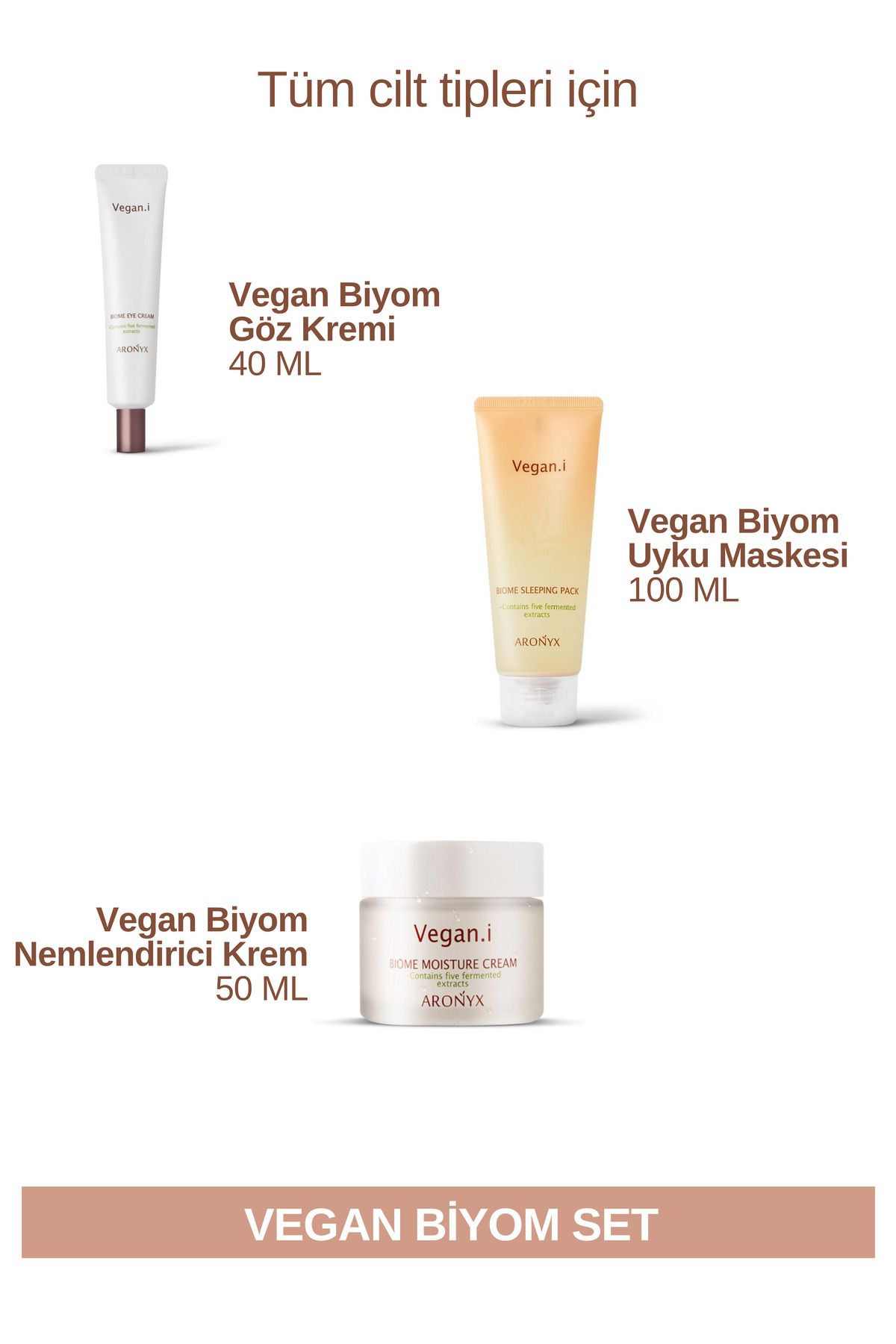 Aronyx Vegan Biyom Set