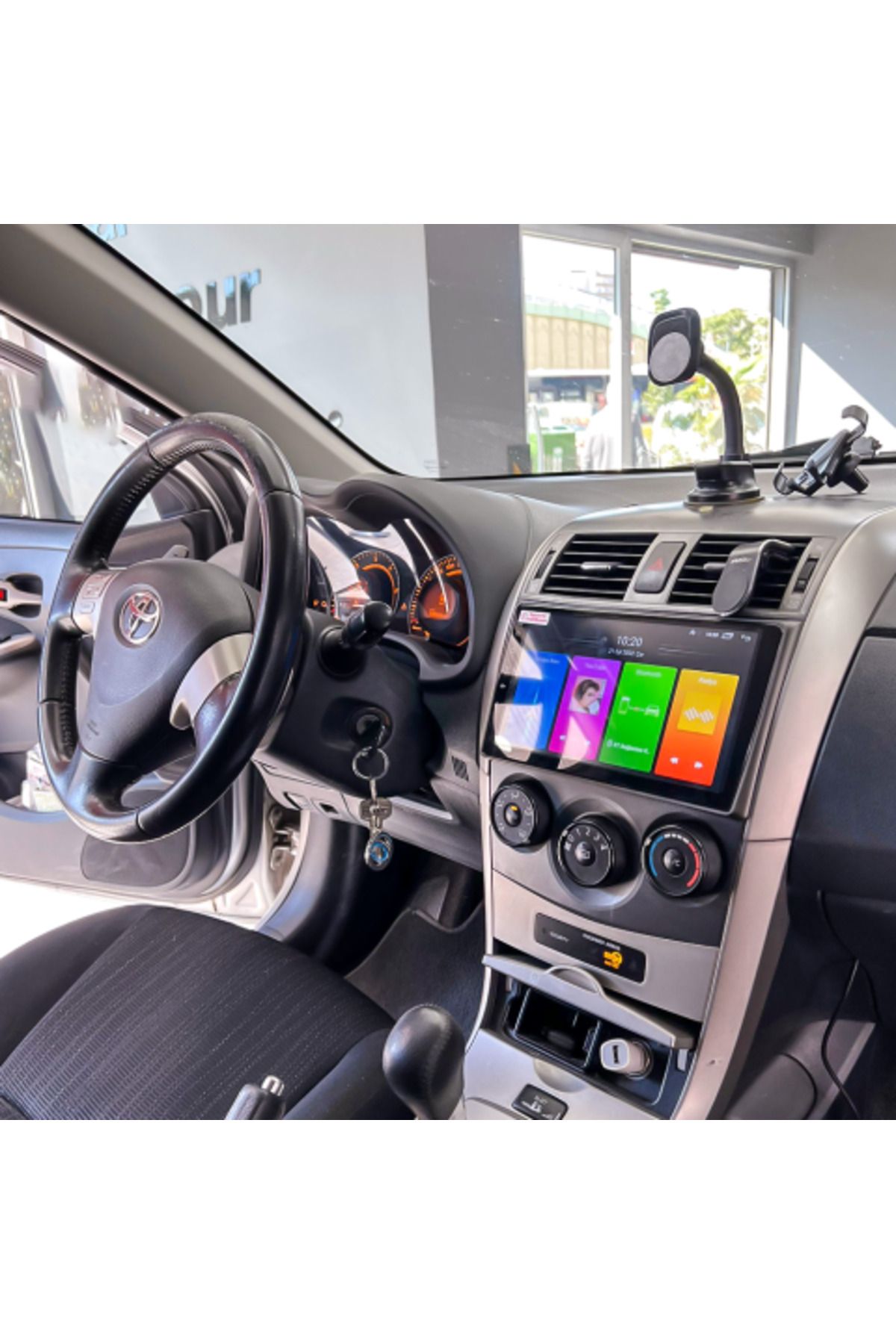 SOUNDCİTY TOYOTA COROLLA 2007-2013 MULTİMEDYA CARPLAY EKRAN SETİ 4 GB RAM 64 HAFIZALI