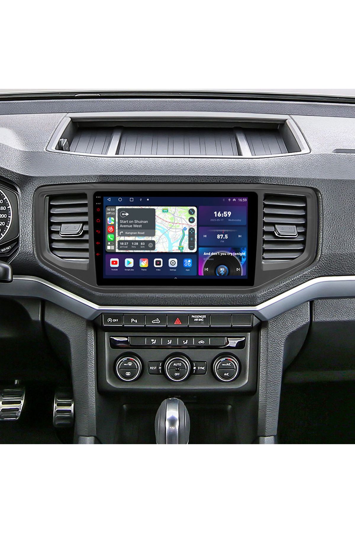 SOUNDCİTY VW AMAROK 2019-2024 MULTİMEDYA CARPLAY EKRAN SETİ 2 GB RAM 32 HAFIZALI