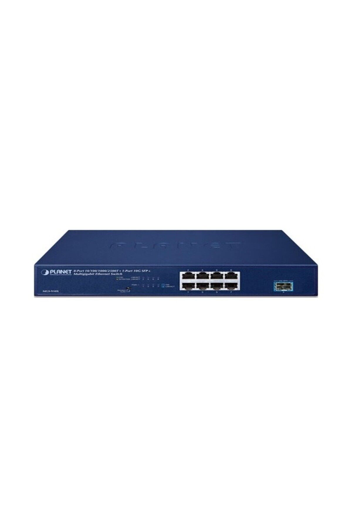 evimdeyokyok 8-port 10/100/1000/2500t + 1-port 10g Sfp+ Multigigabit Ethernet Switch Tdrtr