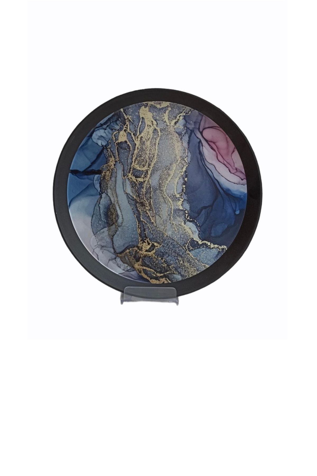 heybecollection Yuvarlak Modern Tasarımlı Tepsi