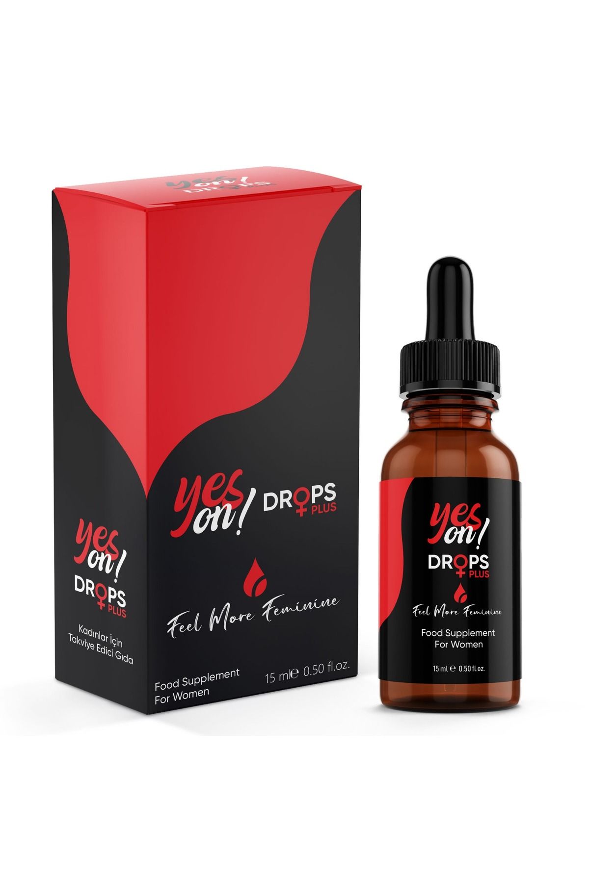 Yes On +Plus Drops Feel More Feminine Damlası 15 ml