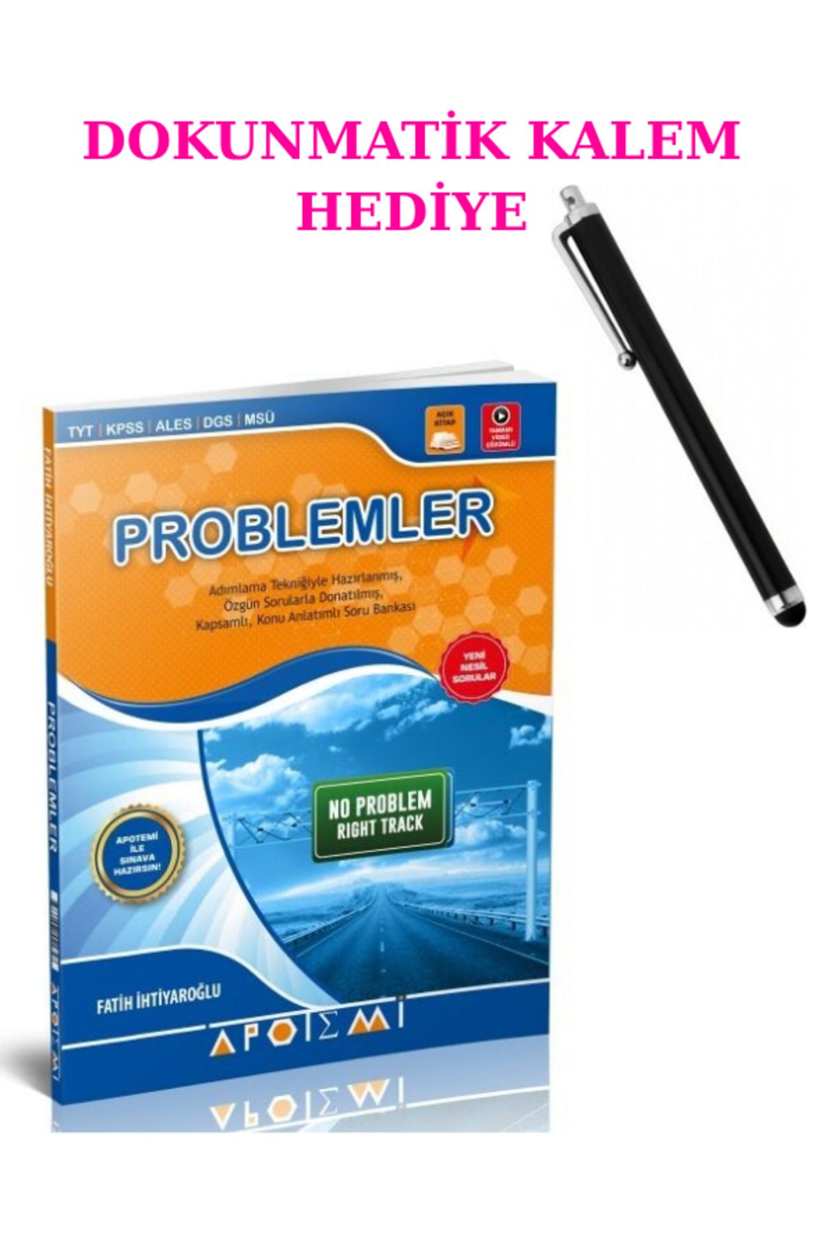 Marsis Yayınları Apotemi 2025 Problemler + DOKUNMATİK KALEM