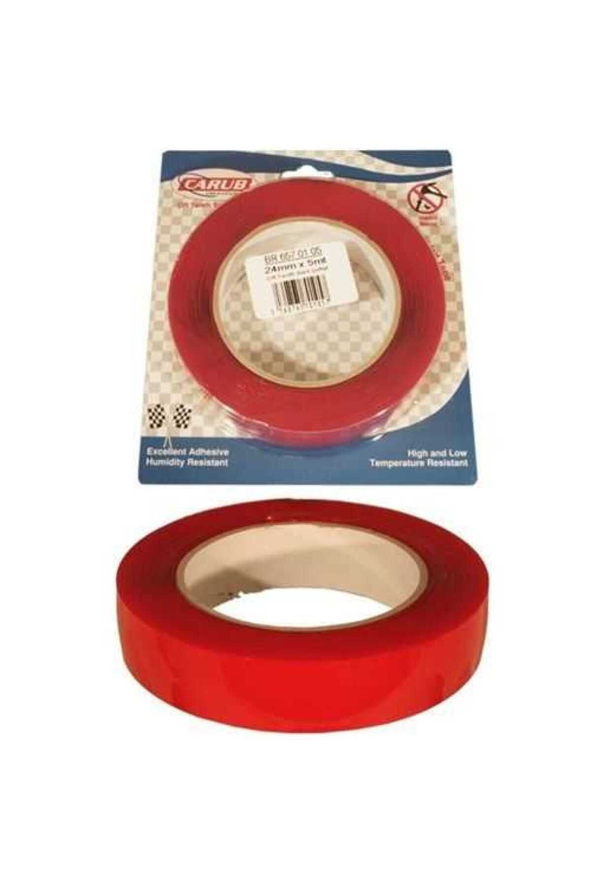 ShopB ÇiFT TARAF BANT SEFFAF SiLiKONLU TiP 24MM X 5 MT.