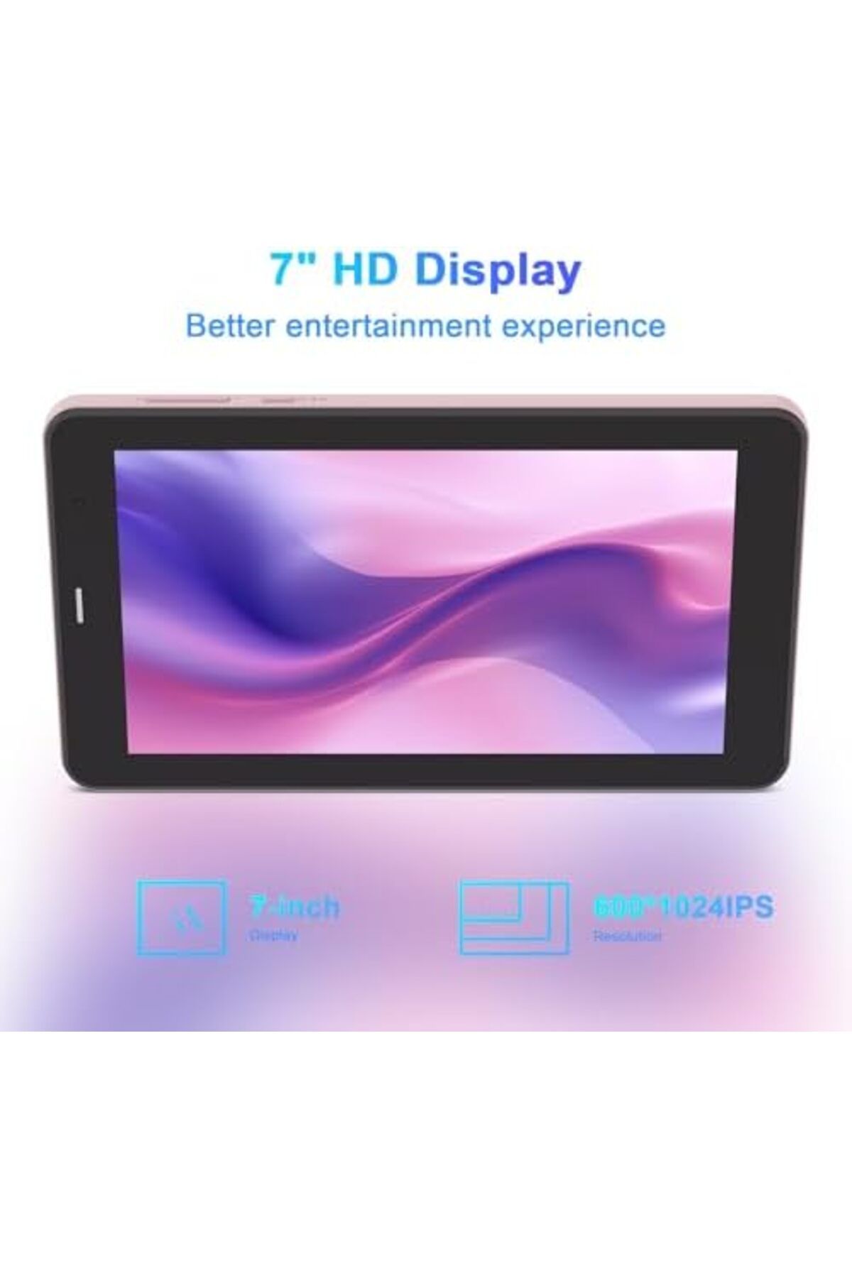 CIDEA-C idea 7 Inch Tablet, Android 13 Tablet, Quad Core Processor, 8GB RAM 512GB ROM, 512GB Expand, Dual 4