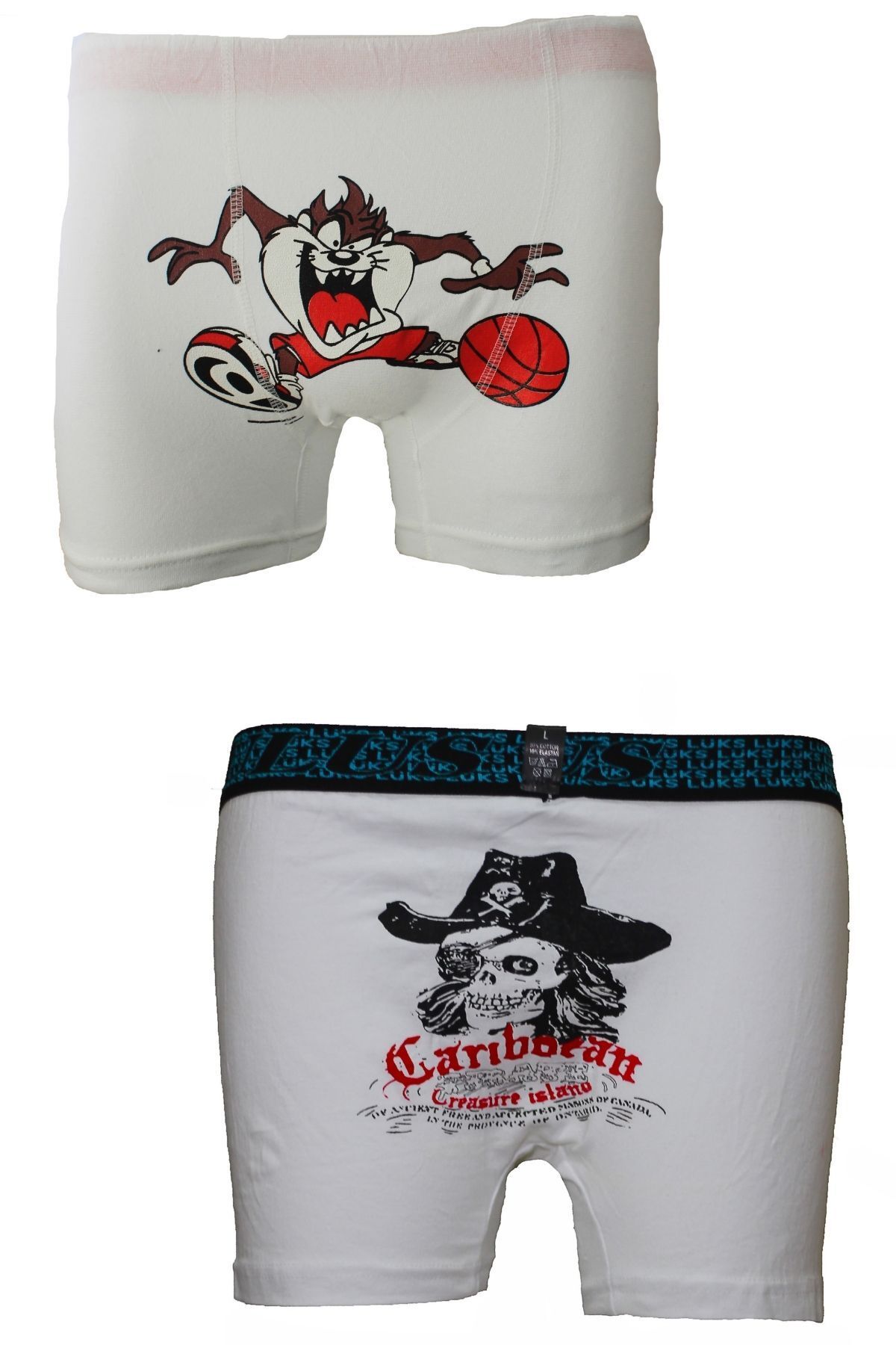 lelies Erkek Dijital Baskılı Boxer 2'li Set