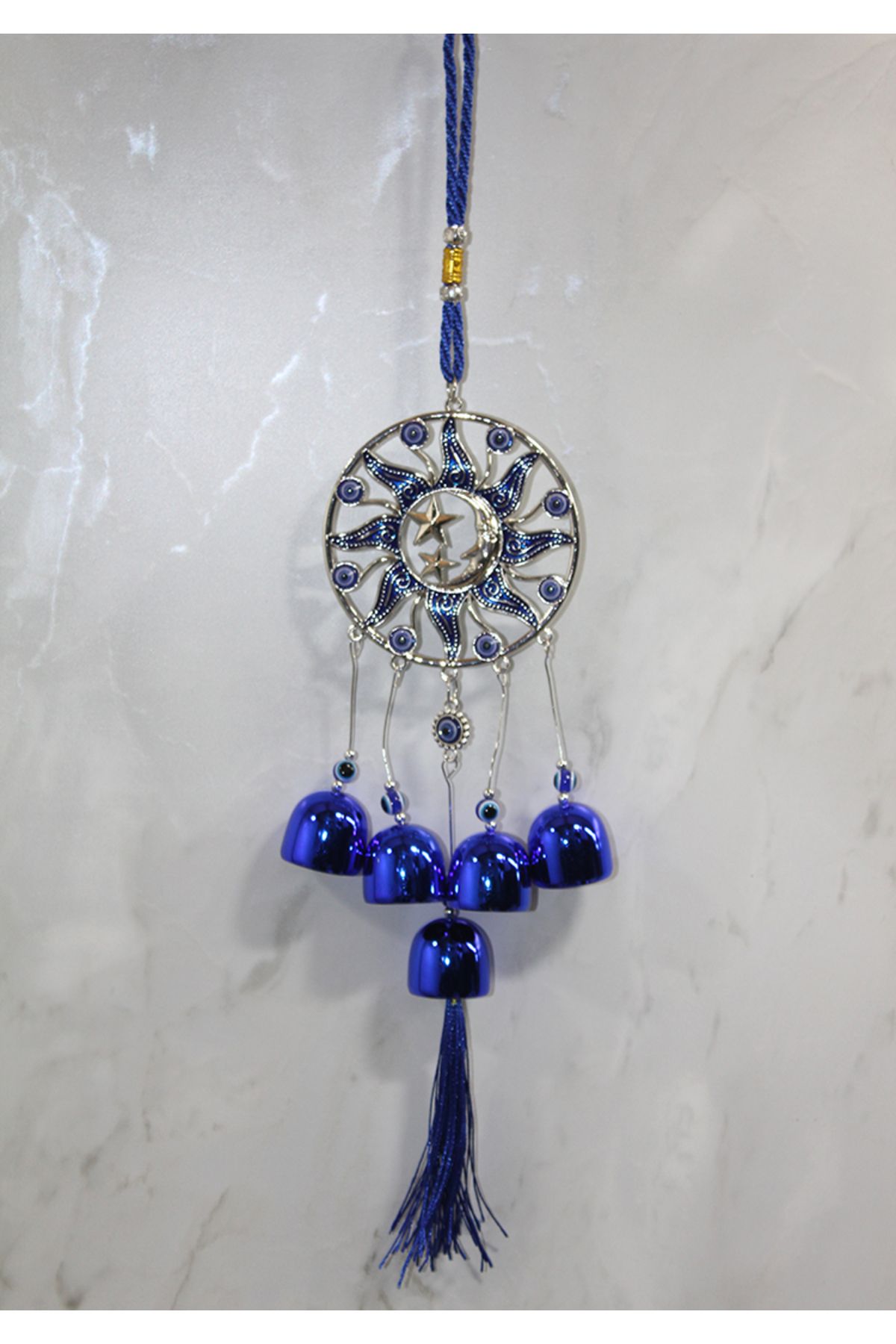 MR RZN STORE Metal Nazar Boncuğu Çan Model 16