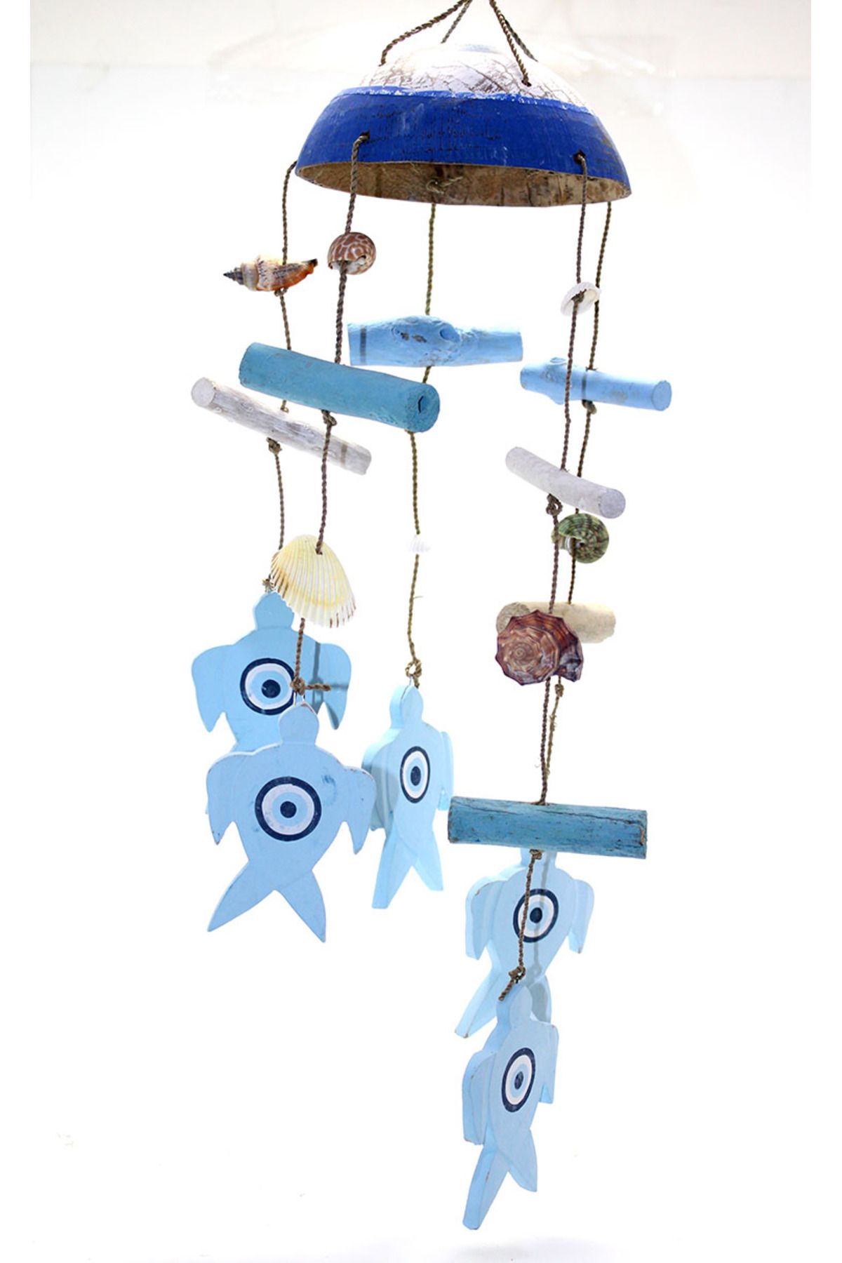 MR RZN STORE Ahşap Rüzgar Çanı No:4