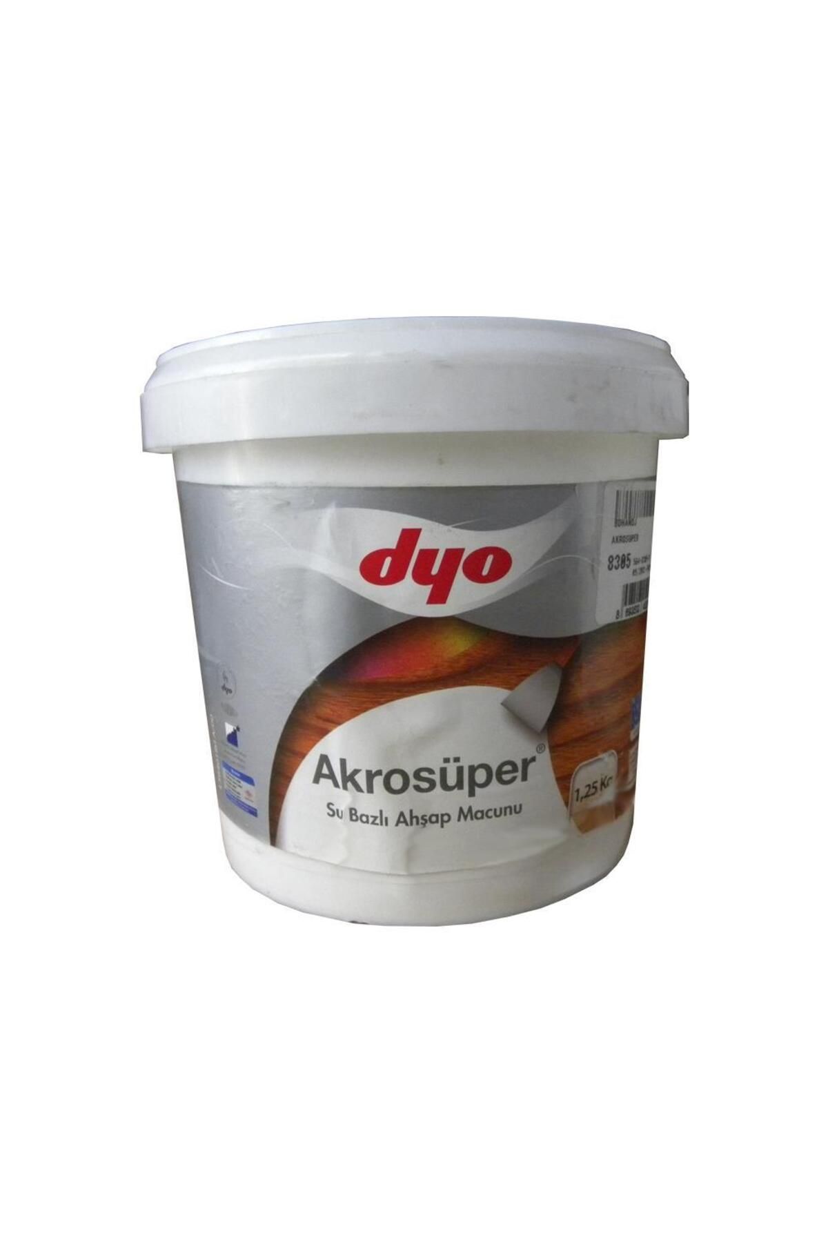 Toptan Bulurum Akrosüper Ahşap Macunu 1,25 Kg