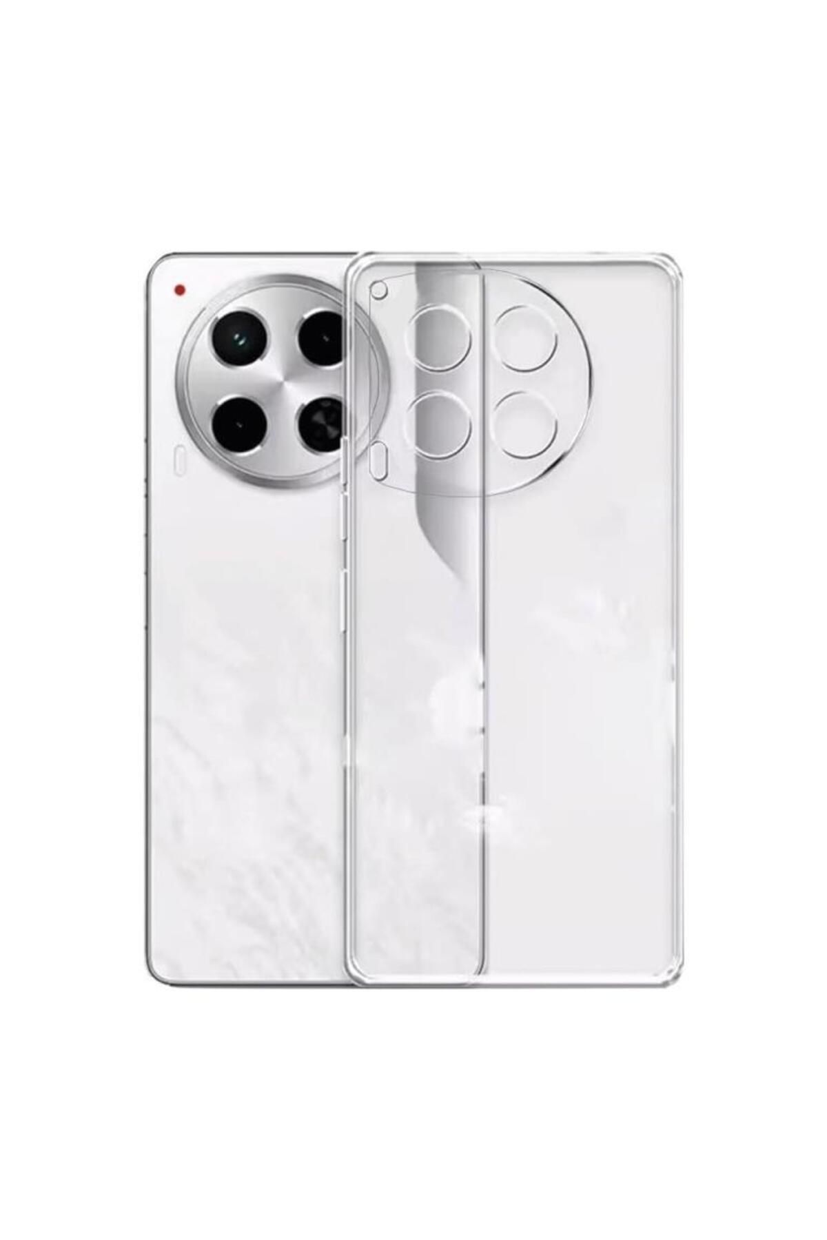 3GEN CASE Tecno Camon 30 Uyumlu Renksiz Şeffaf Silikon Kılıf