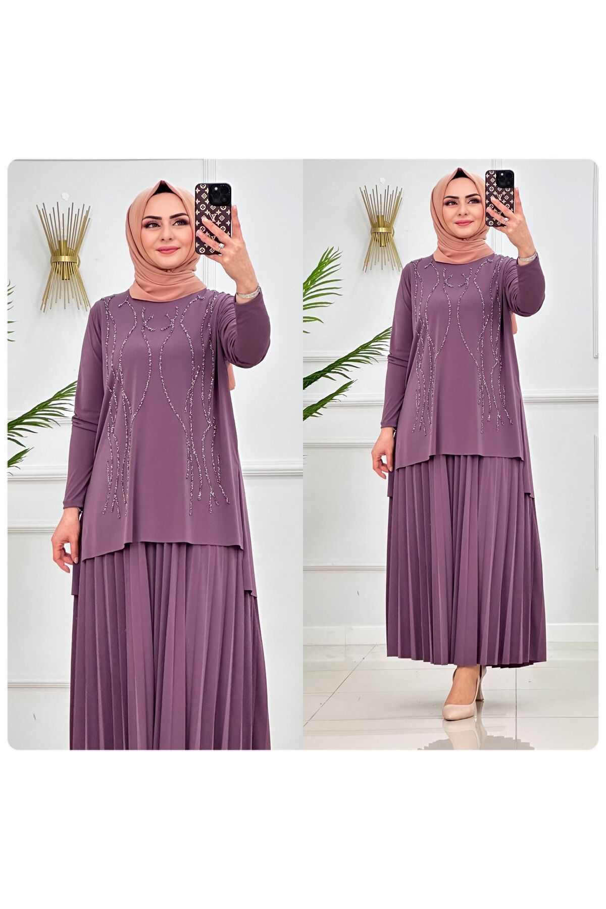 NİSUM MODA GÜMÜŞ TAKIM