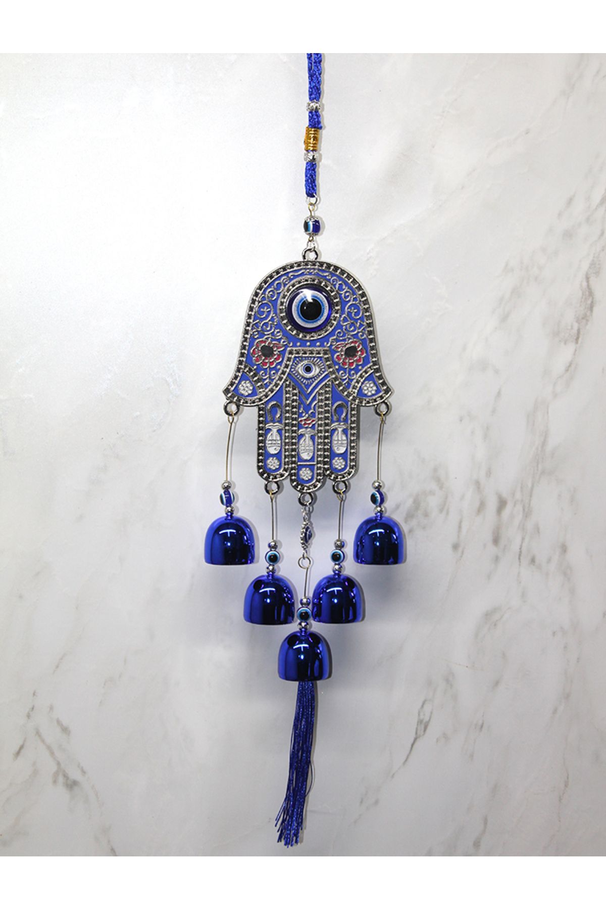 MR RZN STORE Metal Nazar Boncuğu Çan Model 8