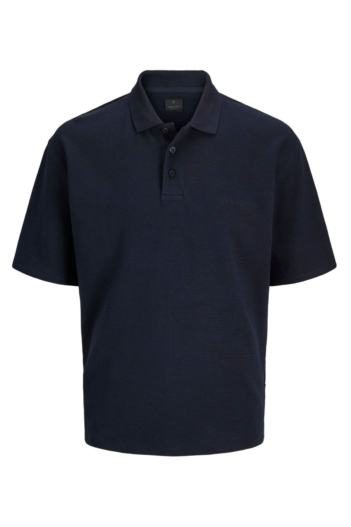 Jack & Jones Erkek Dügme Kapamali Polo Yaka Tisört - Blaryan