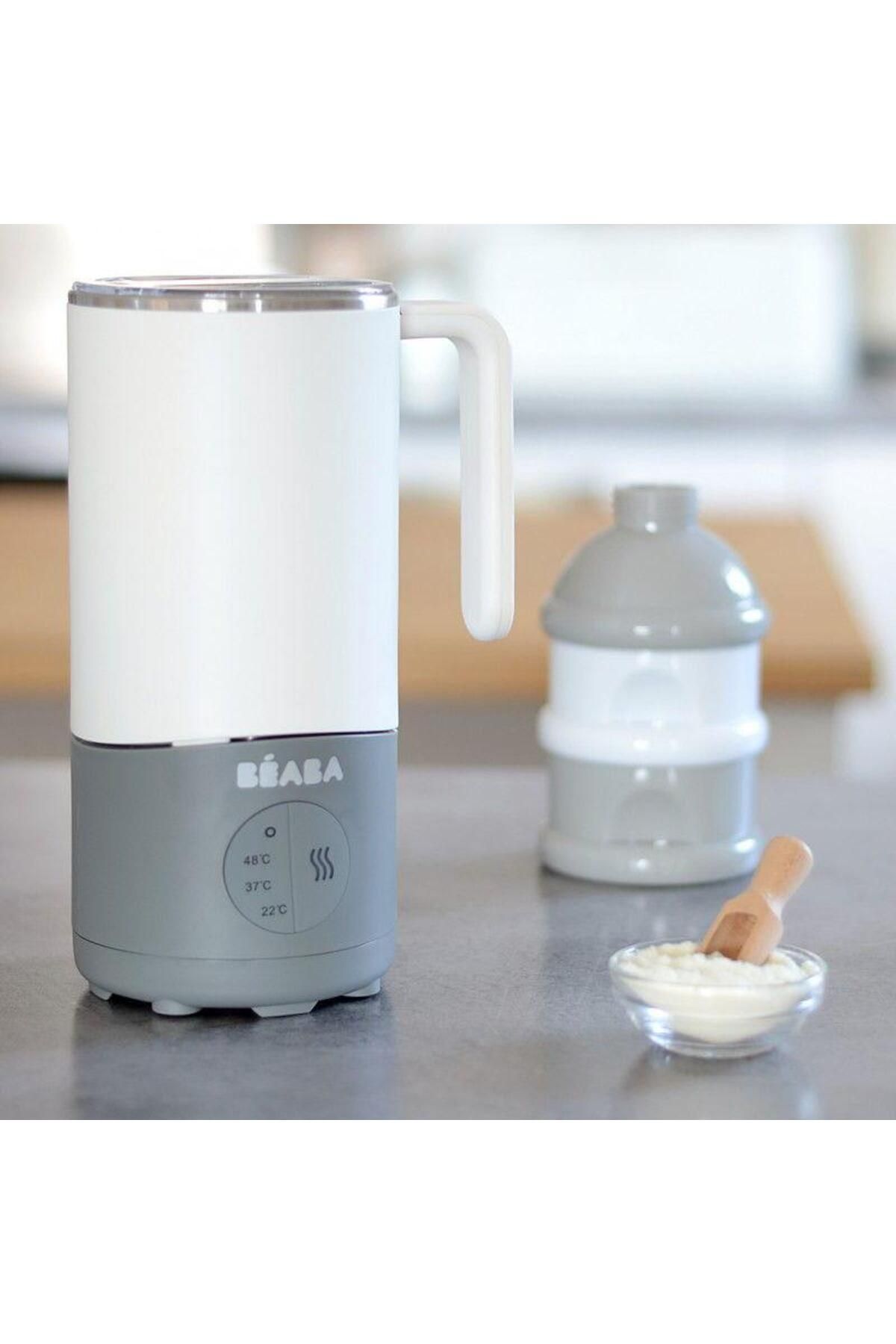 Beaba-Preparator lapte Beaba MilkPrep, Capacitate 450 ml (Alb/Gri) 12