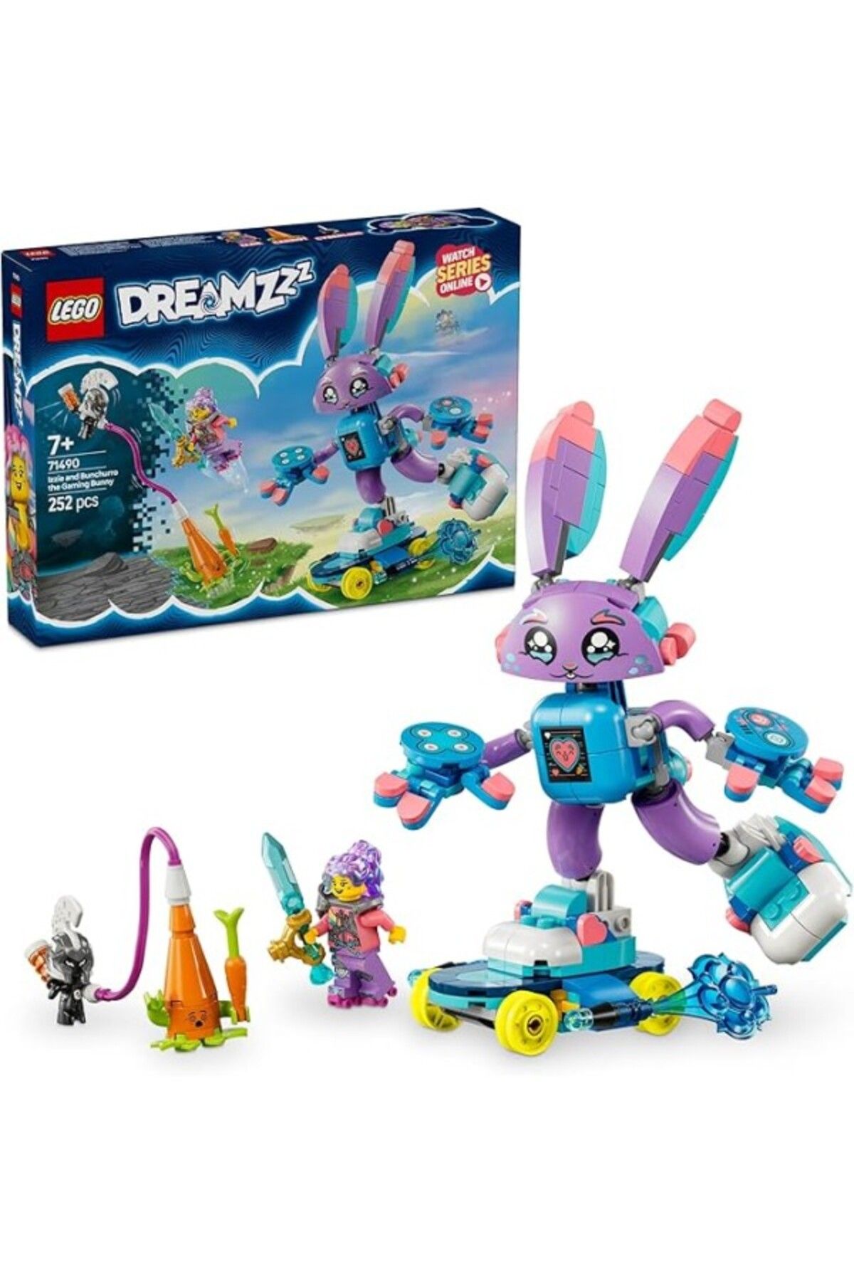 ShopZum Dreamzzz Izzie Ve Oyun Tavşanı Bunchurro 71490-7 Yaş Ve Üzeri Kız Ve Erkek Çocuklar