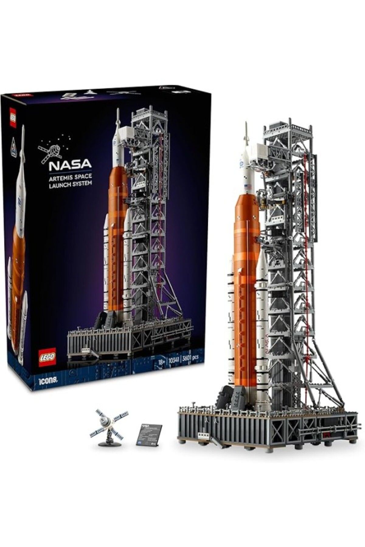ShopZum Icons Nasa Artemis Uzay Fırlatma Sistemi 10341 - Yetişkinler Koleksiyonluk Yaratıcı Model