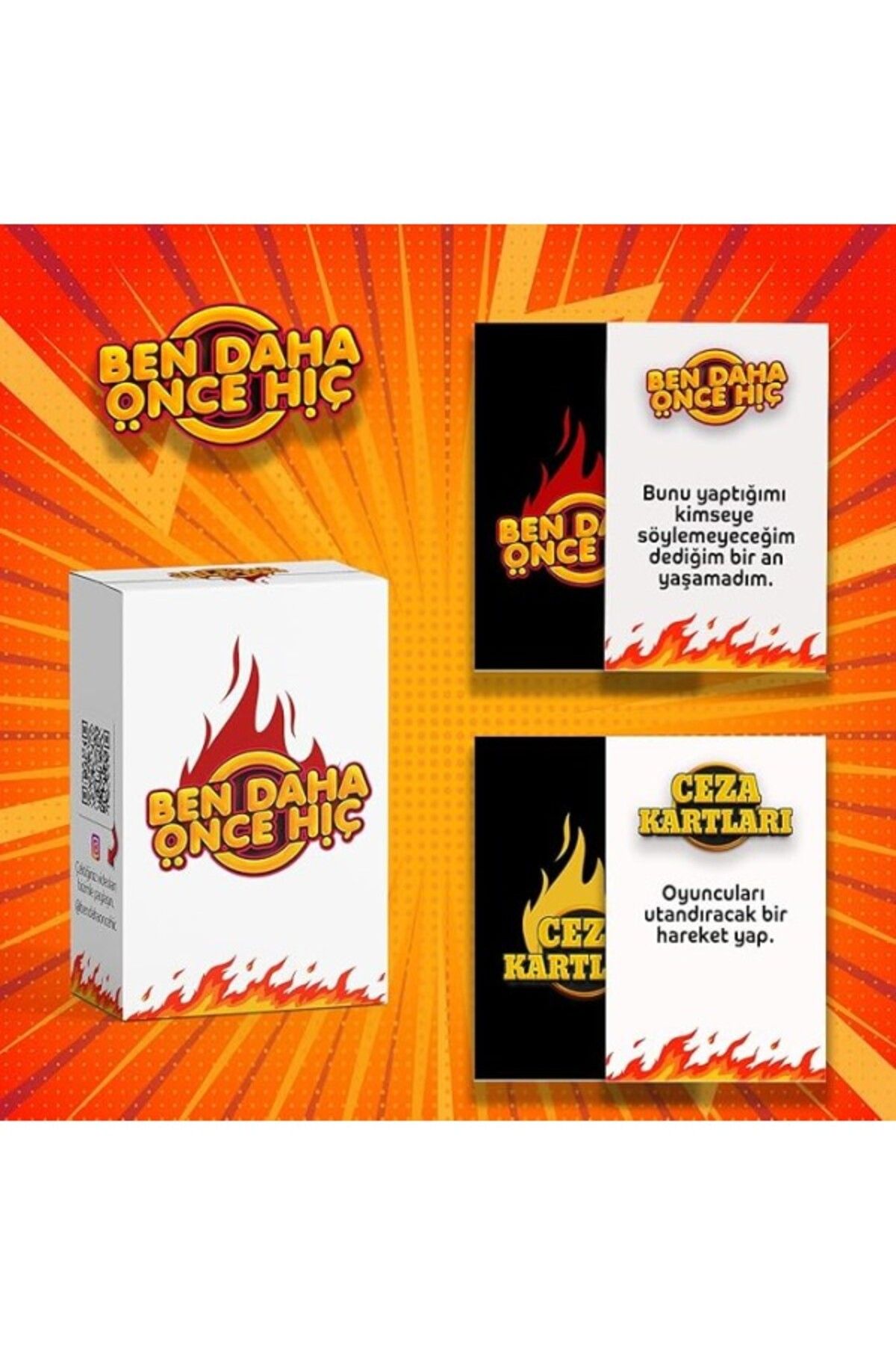 ShopZum Molfy Ben Daha Önce Hiç Eğlenceli Grup Oyunu - Yetişkin Kutu Oyunları, Arkadaş, Aile, Cafe Kutu