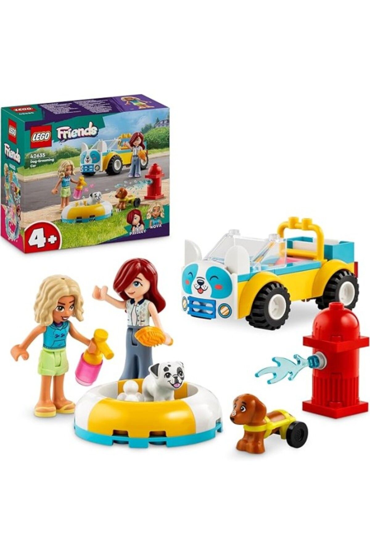 ShopZum Friends Köpek Kuaförü Arabası 42635-4 Yaş Ve Üzeri Çocuklar Köpek Figürü İçeren Yaratıcı