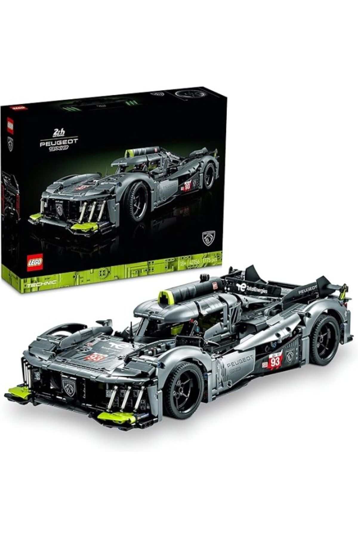 ShopZum Technic Peugeot 9X8 24H Le Mans Hybrid Hypercar 42156