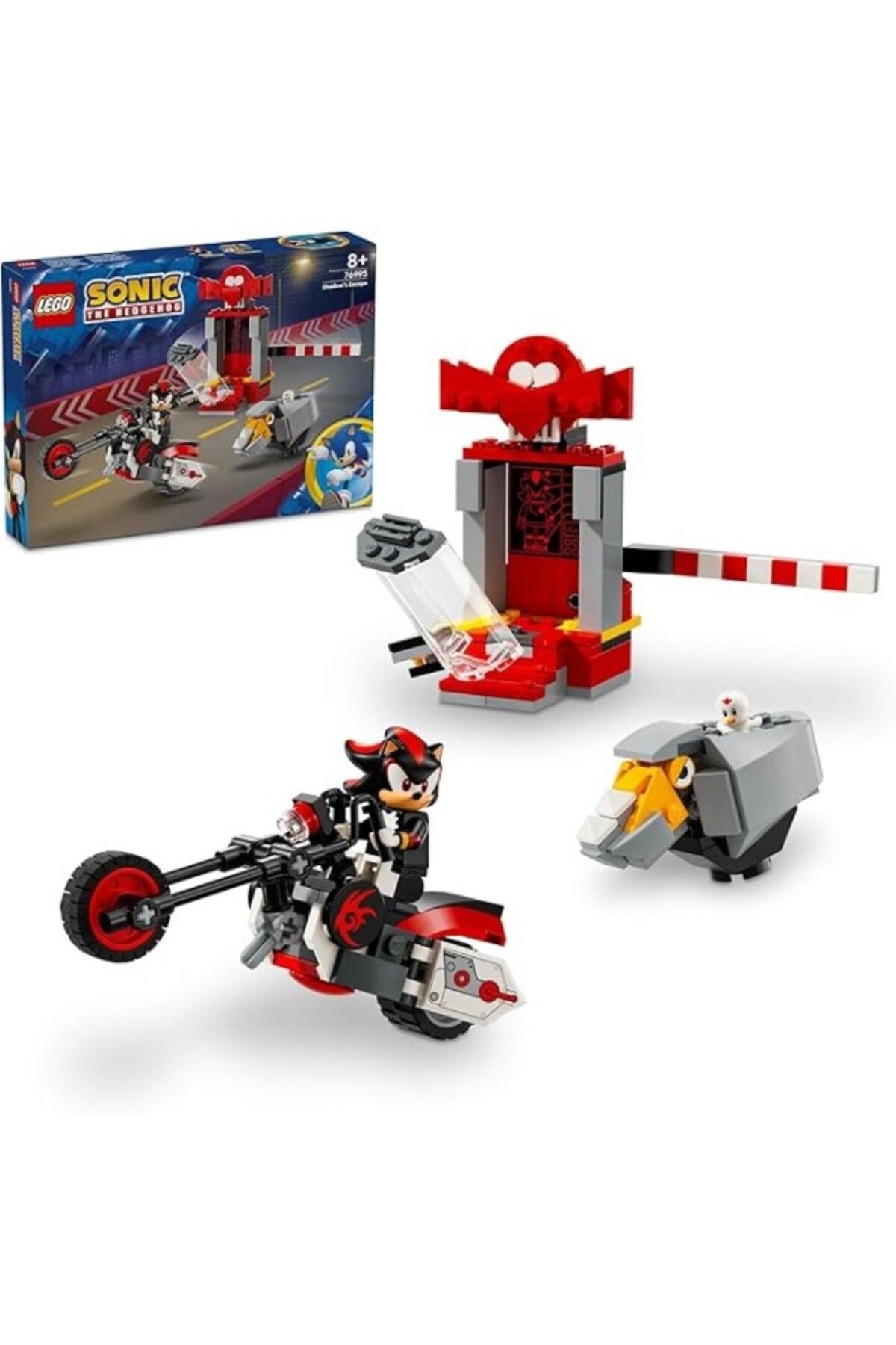 ShopZum Sonic The Hedgehog Shadow The Hedgehog Kaçışı 76995-8 Yaş Ve Üzeri Çocuklar Yaratıcı