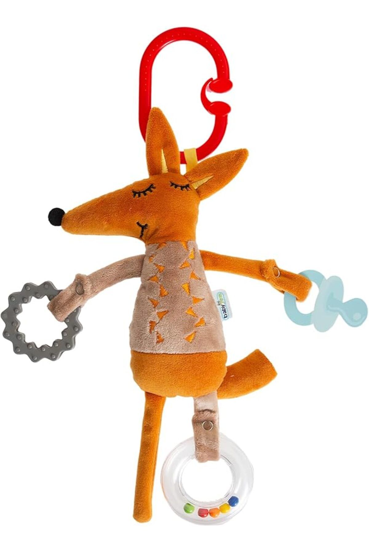 ShopZum Fox Puset Oyuncağı Gri/Kahve