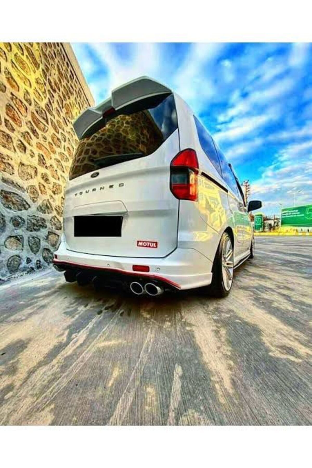 otoset Courier Yarasa Spoiler Astarlı