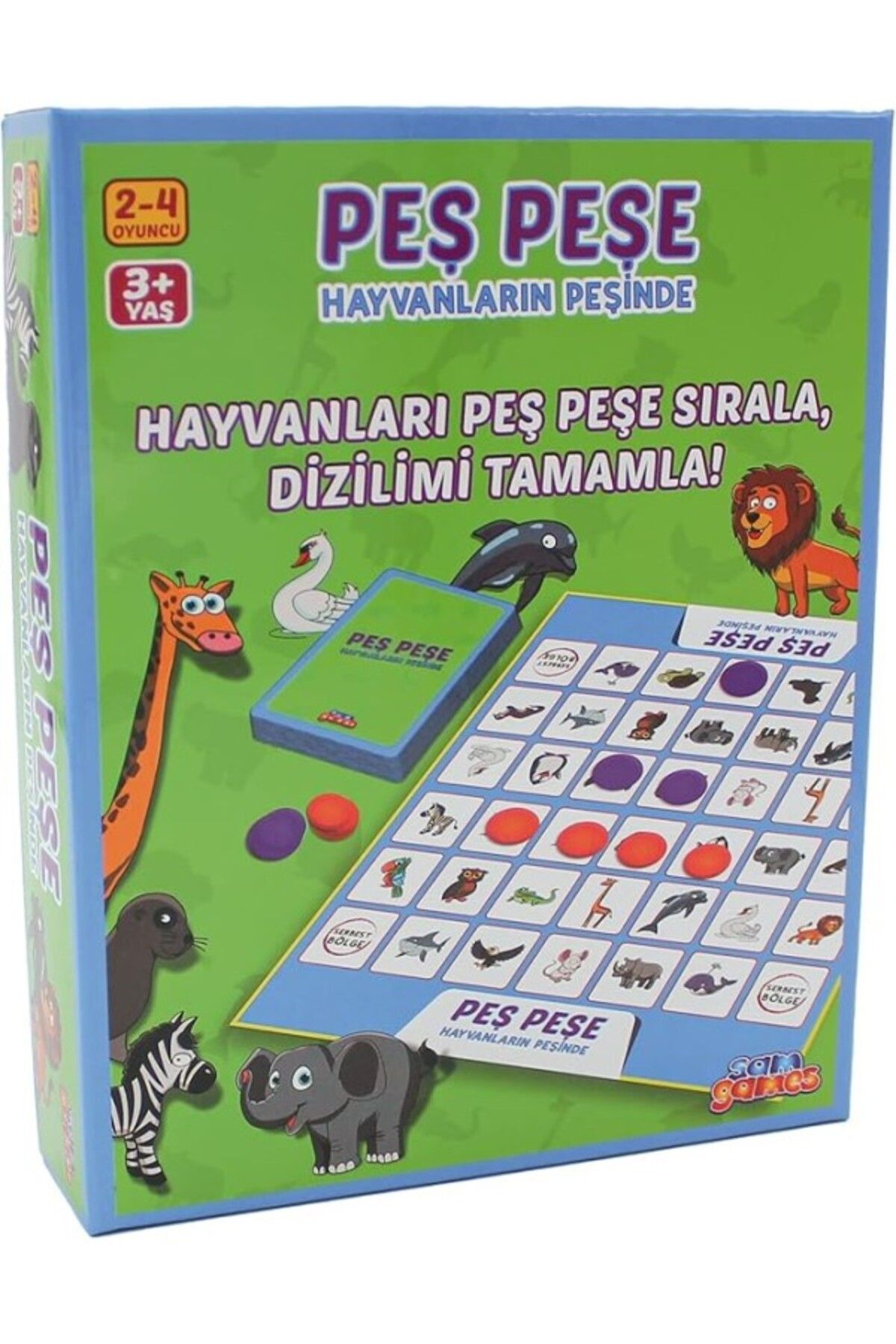 ShopZum Sam Games Peş Peşe Hayvanların Peşinde