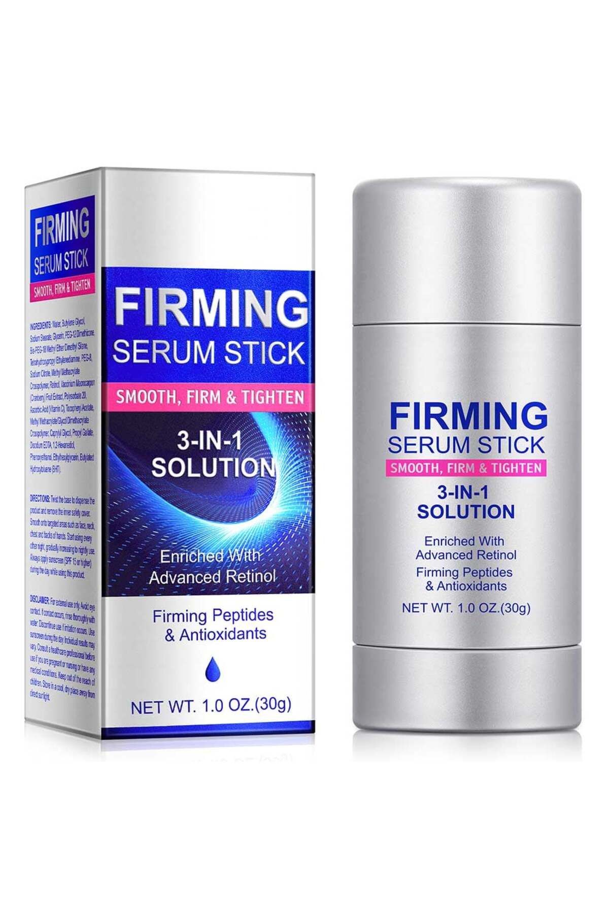 NOVA KISS Ser Stick Premium 3 În 1 Cu Retinol, Peptide Și Antioxidanți, Efect De Lifting Și Fermitate, 30 G - One Size