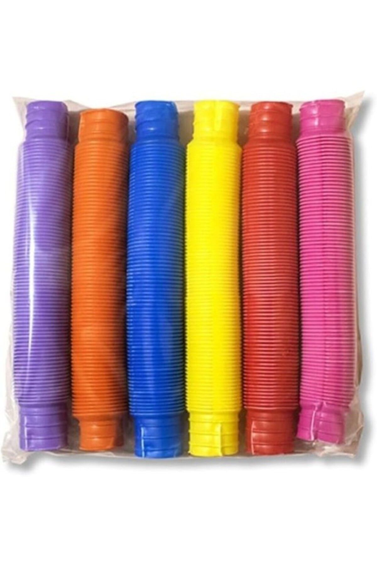 ShopZum 6'Lı Pop Tubes Bükülebilir Eğlenceli Boru