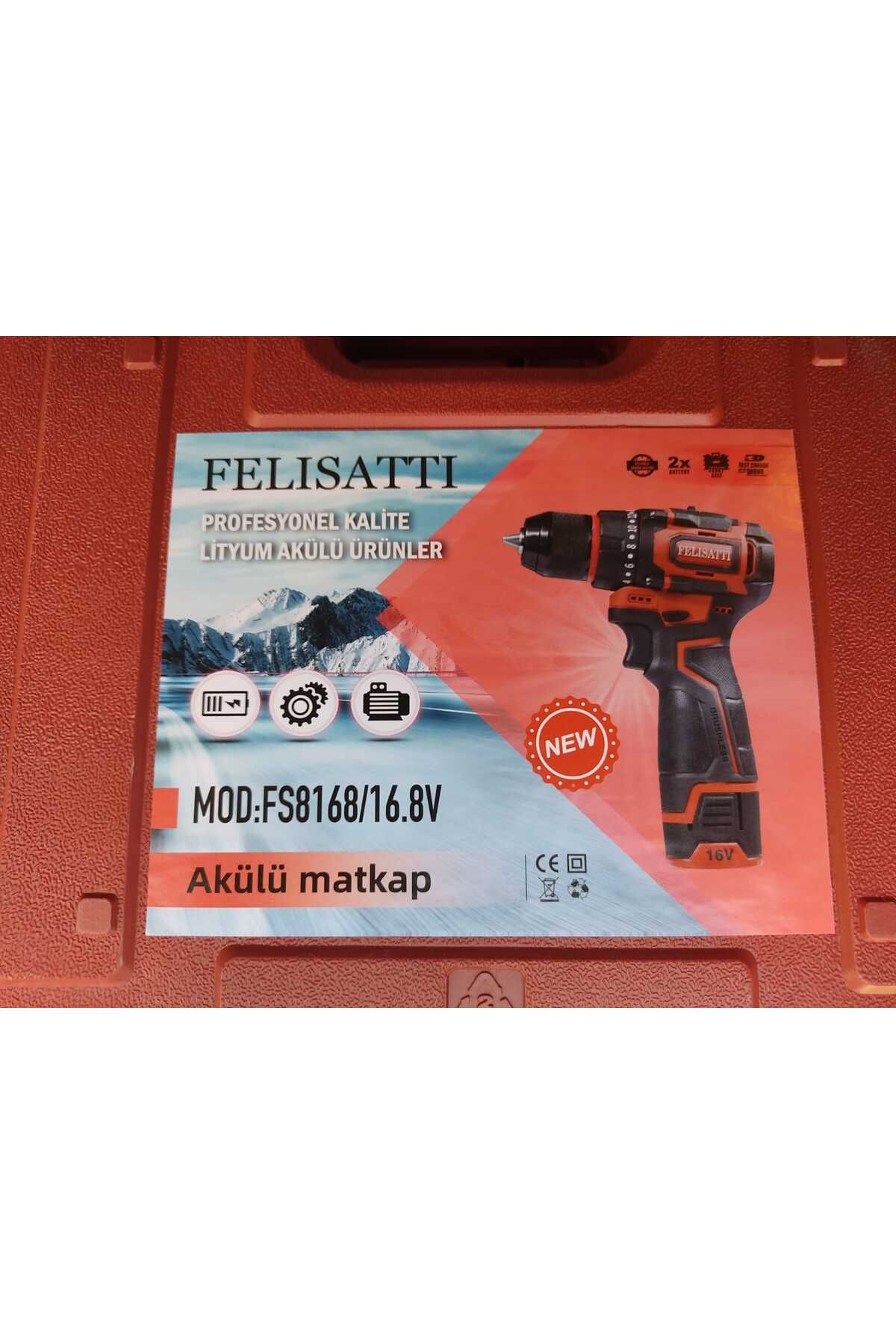 Felisatti Akülü matkap