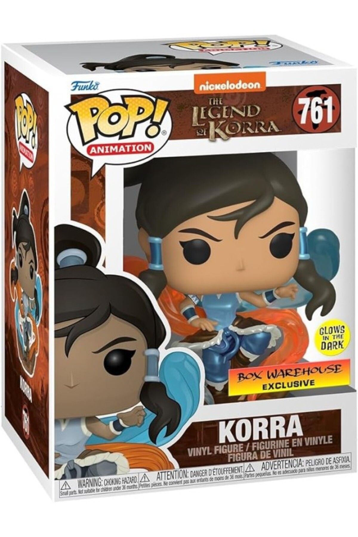 ShopZum Funko Pop! Animasyon Legend Of Korra - Korra (GLOW IN THE DARK & METALLİC), Özel