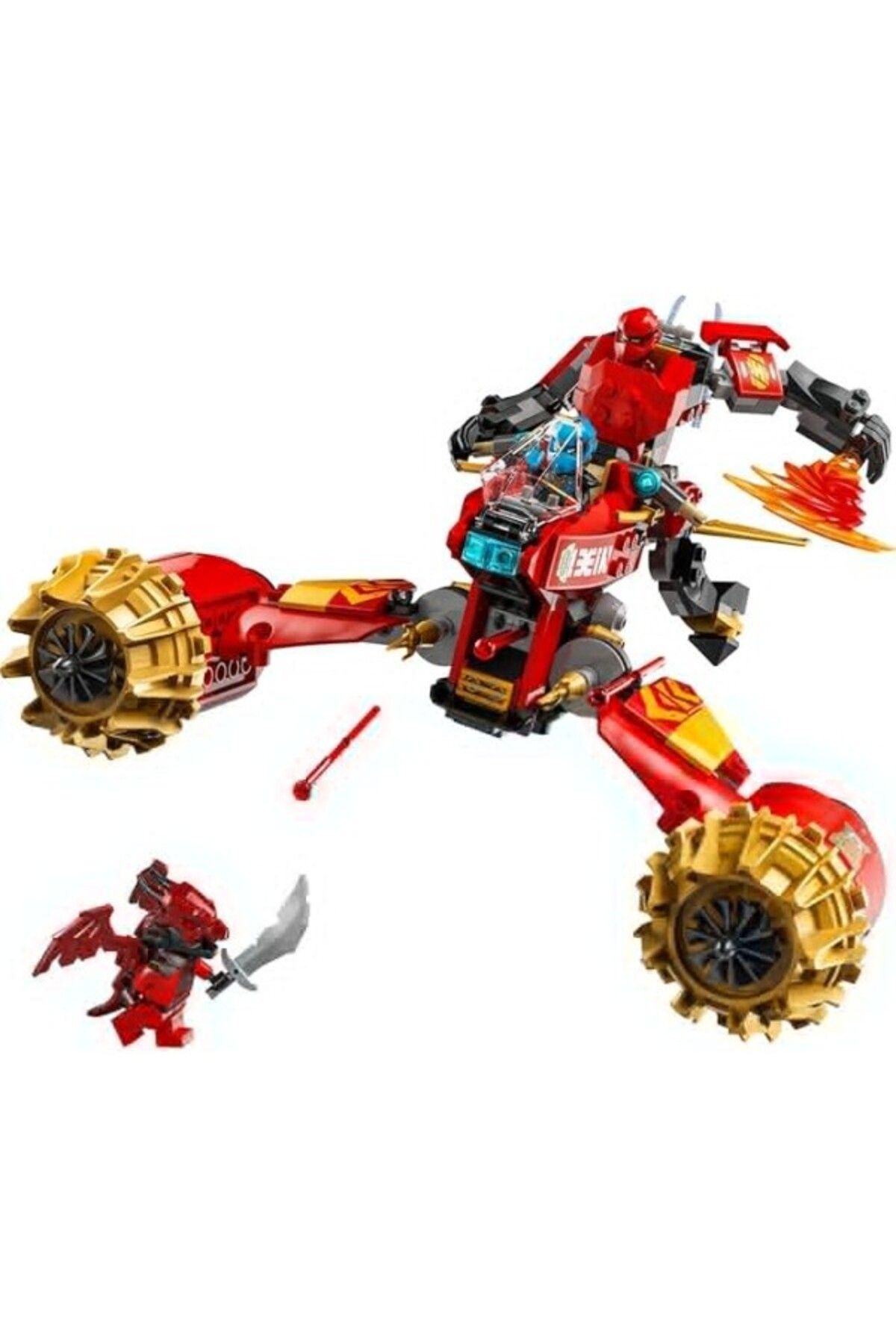 ShopZum Ninjago Kai’Nin Robot Fırtına Aracı 71830-7 Yaş Ve Üzeri Çocuklar Yaratıcı Oyuncak Yapım