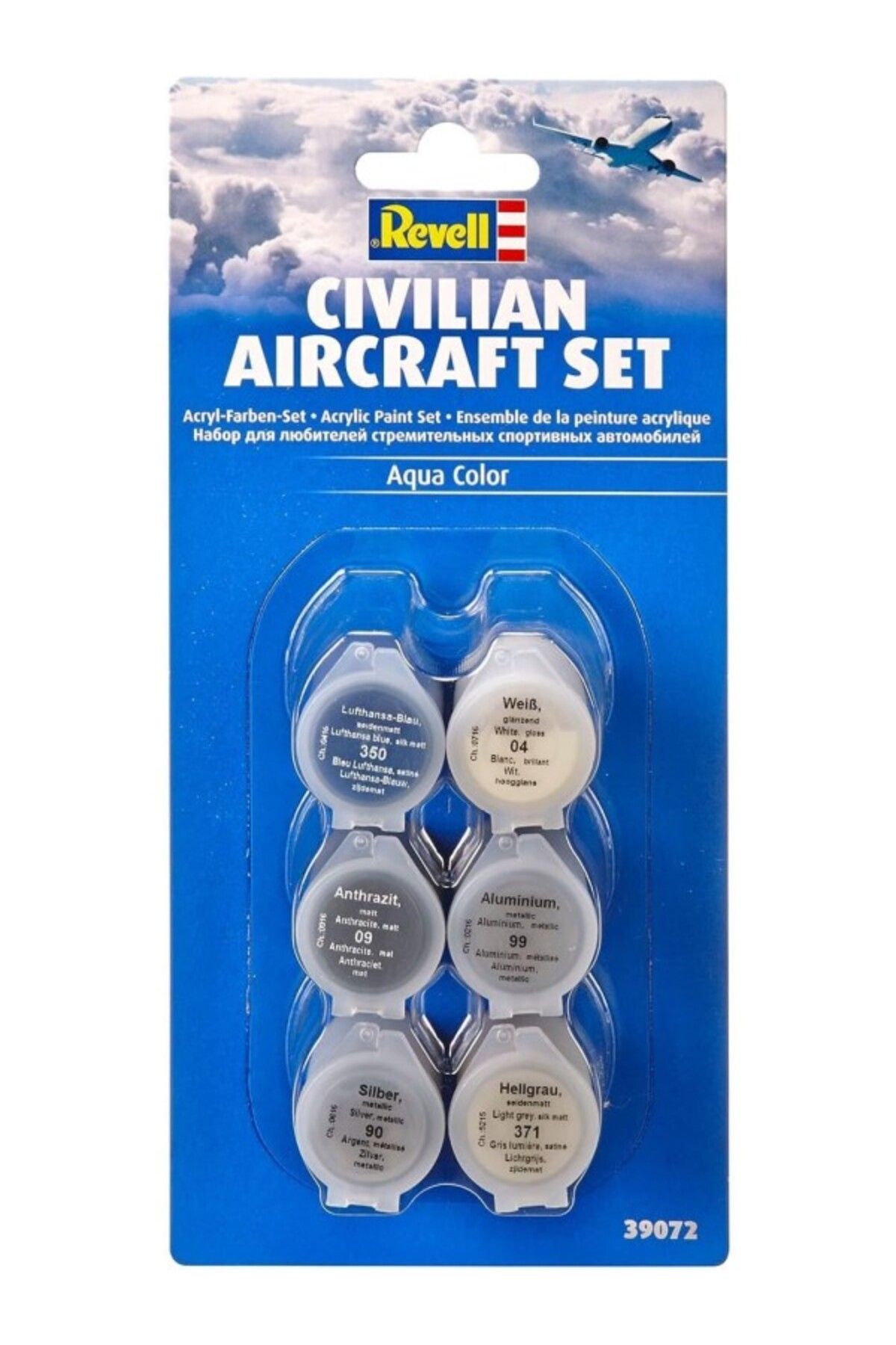 ShopZum Revell Boya Seti Sivil Uçak - 39072