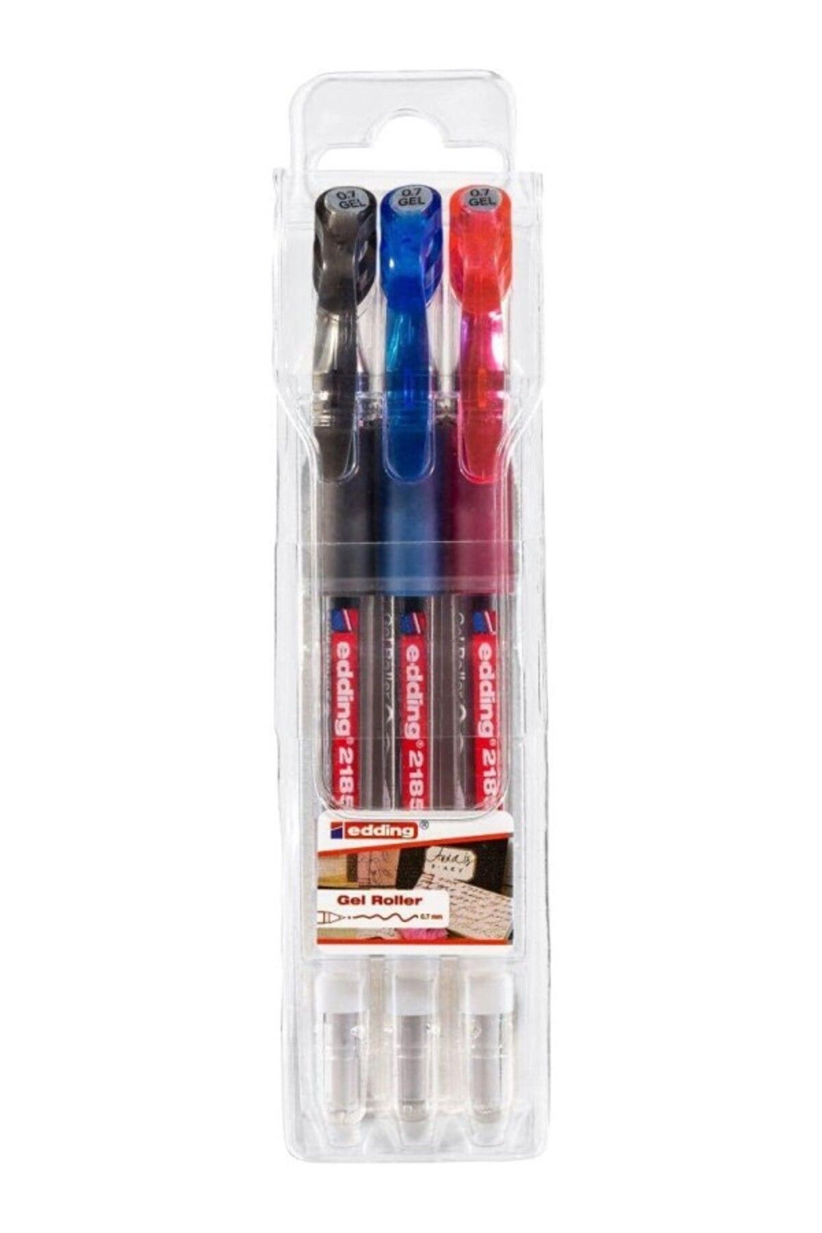 ShopZum 2185 Gel Roller (Standart Renk), 3 Adet, 0,7 Mm