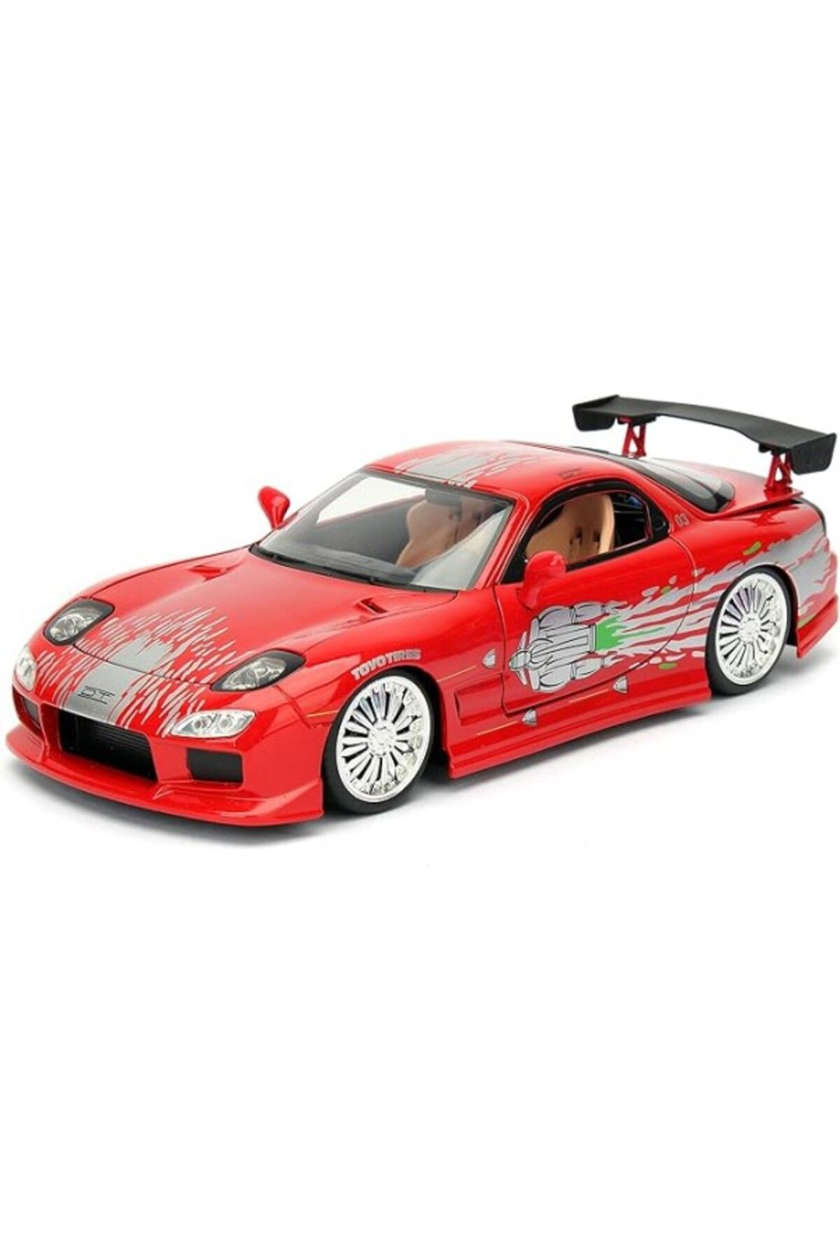 ShopZum Jada, 253203033, Hızlı Ve Öfkeli, Lisanslı, 1993 Mazda Rx-7 1:24, Die-Cast ( Metal ), Açılabilen