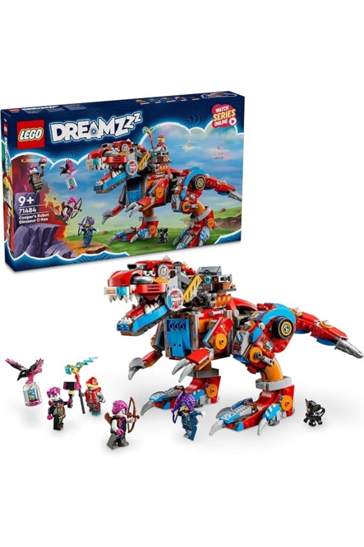 ShopZum Dreamzzz Cooper’In Robot Dinozoru C-Rex 71484 – 9 Yaş Ve Üzeri Kız Ve Erkek Çocukları İçin 4